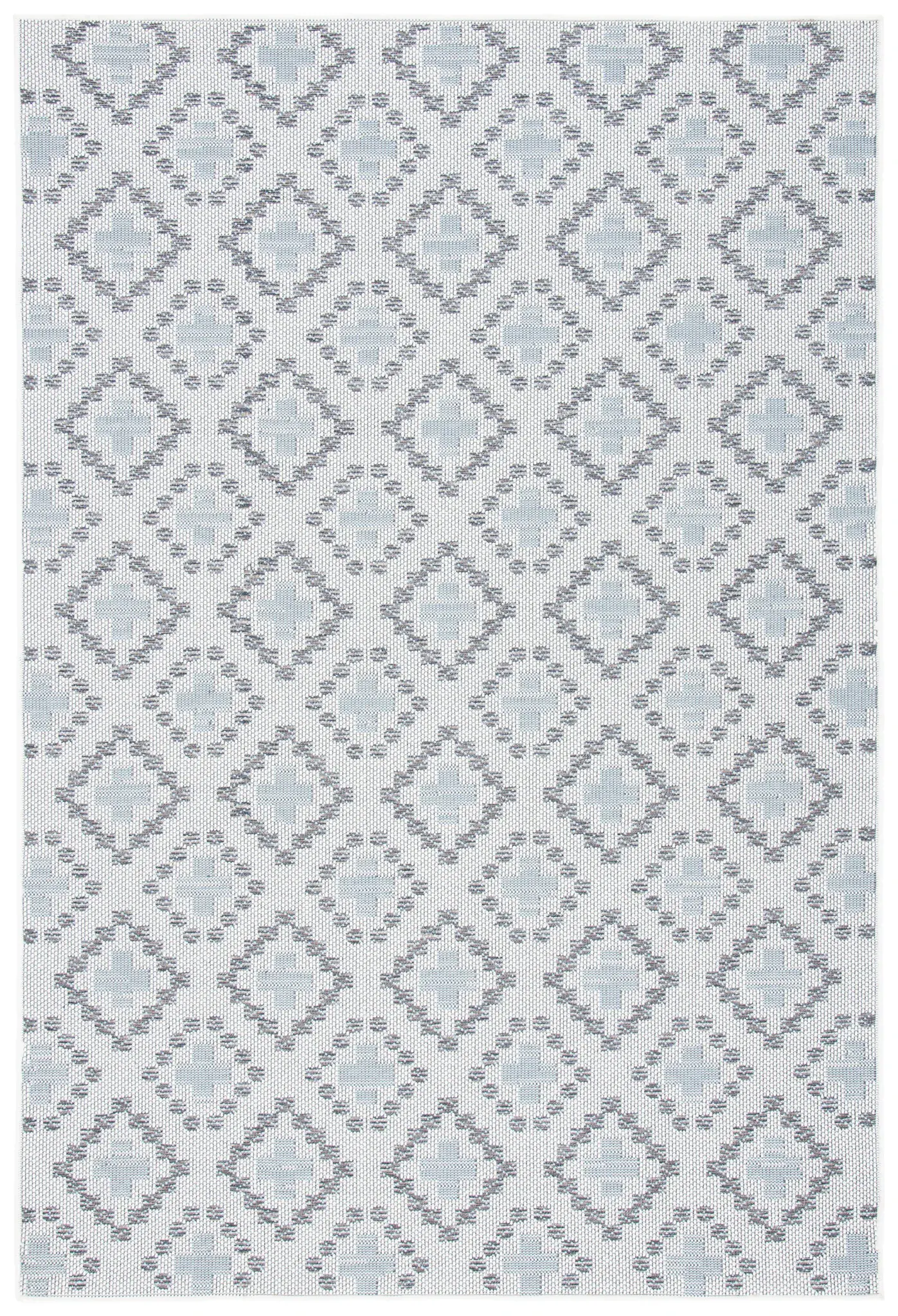 Martha Stewart Diamond Grid Washable Outdoor Rug