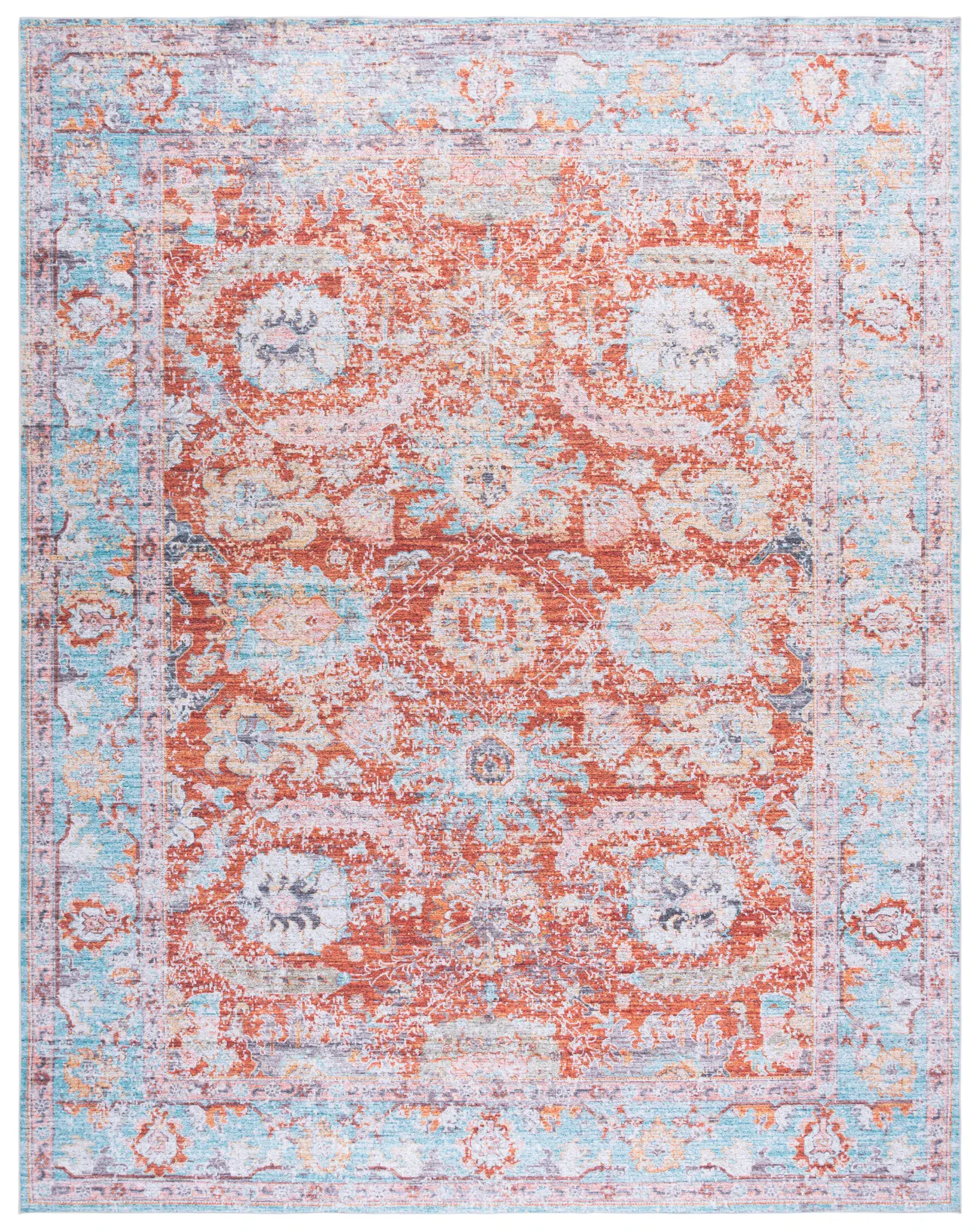 Martha Stewart Vintage Medallion Washable Rug