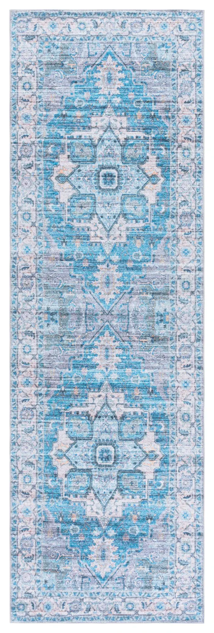Martha Stewart Medallion Border Washable Rug