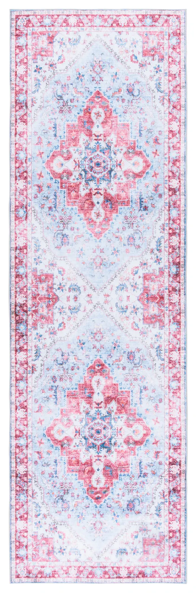 Martha Stewart Traditional Medallion Washable Rug