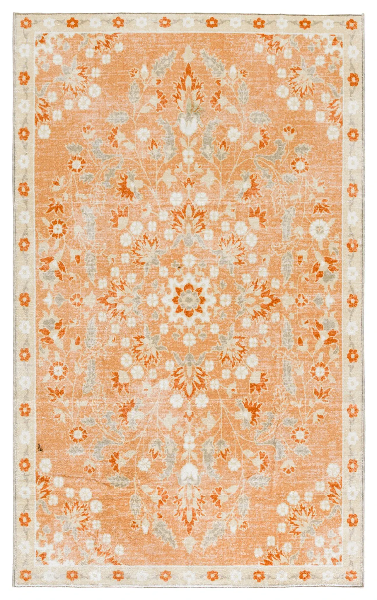 Martha Stewart Allover Floral Washable Rug