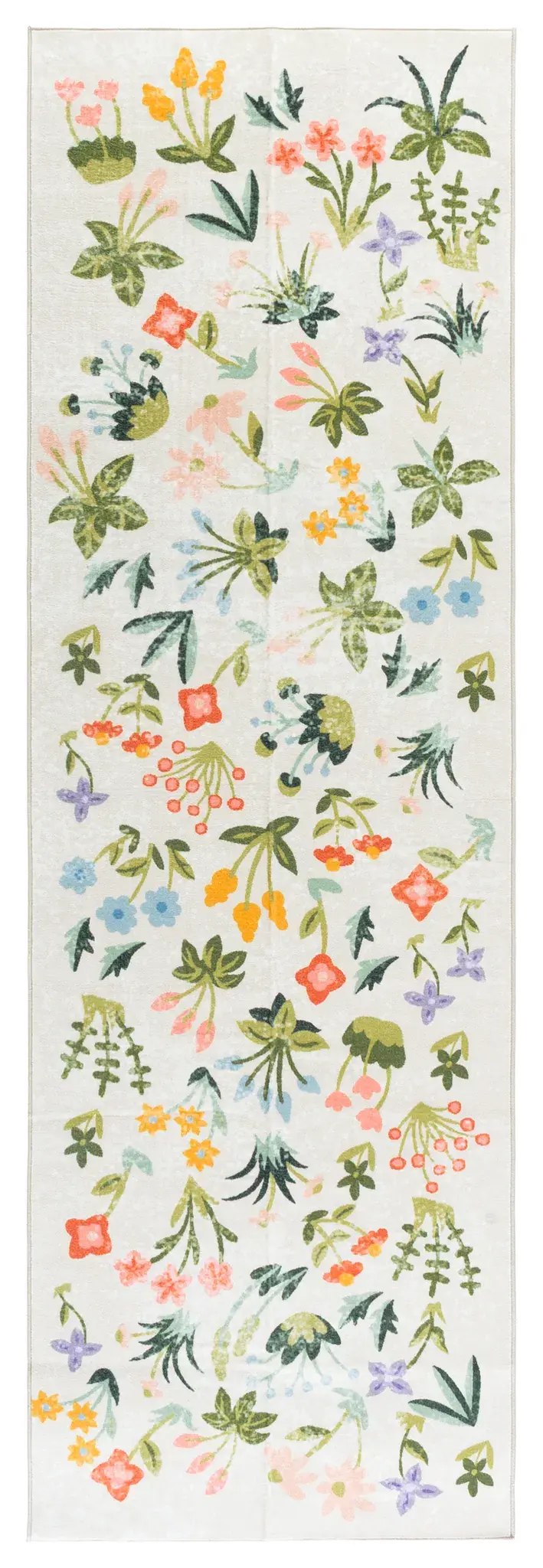 Martha Stewart Scattered Wildflower Washable Rug