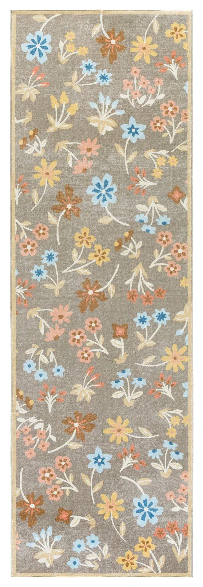 Martha Stewart Scattered Floral Washable Rug