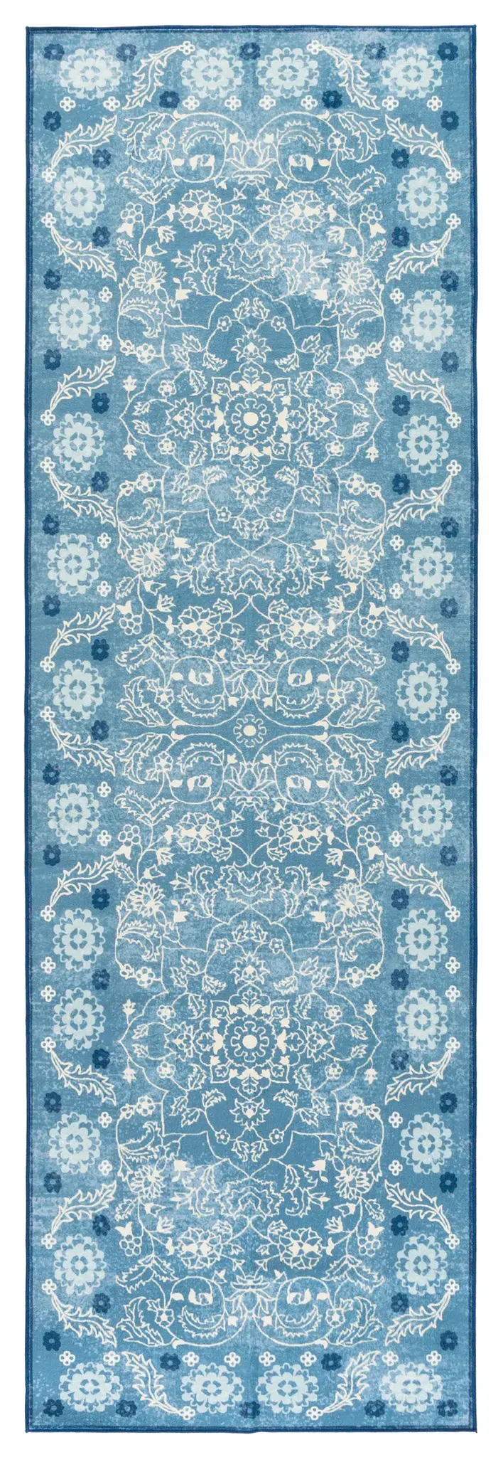 Martha Stewart Floral Rosette Washable Rug