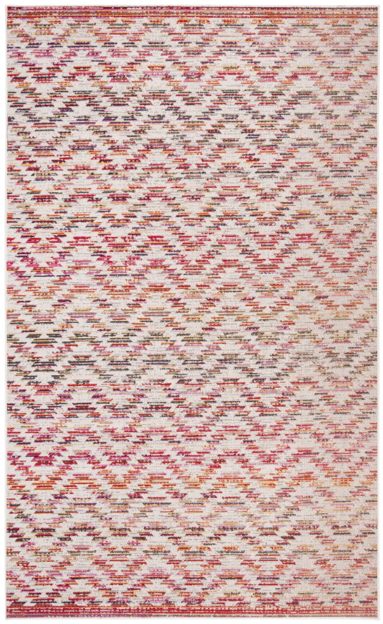 Montage Dashed Chevron Outdoor Rug