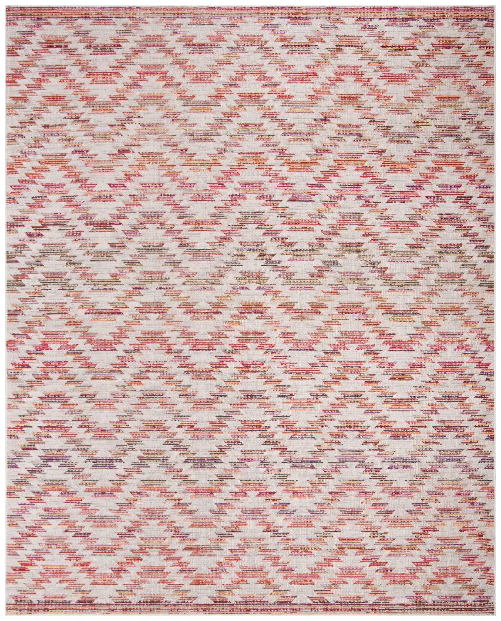 Montage Dashed Chevron Outdoor Rug
