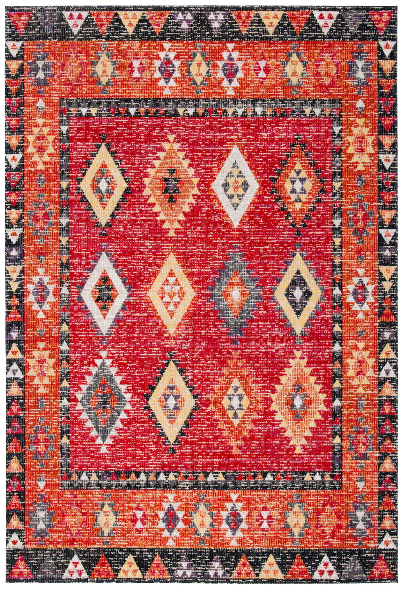 Montage Tribal Diamond Outdoor Rug