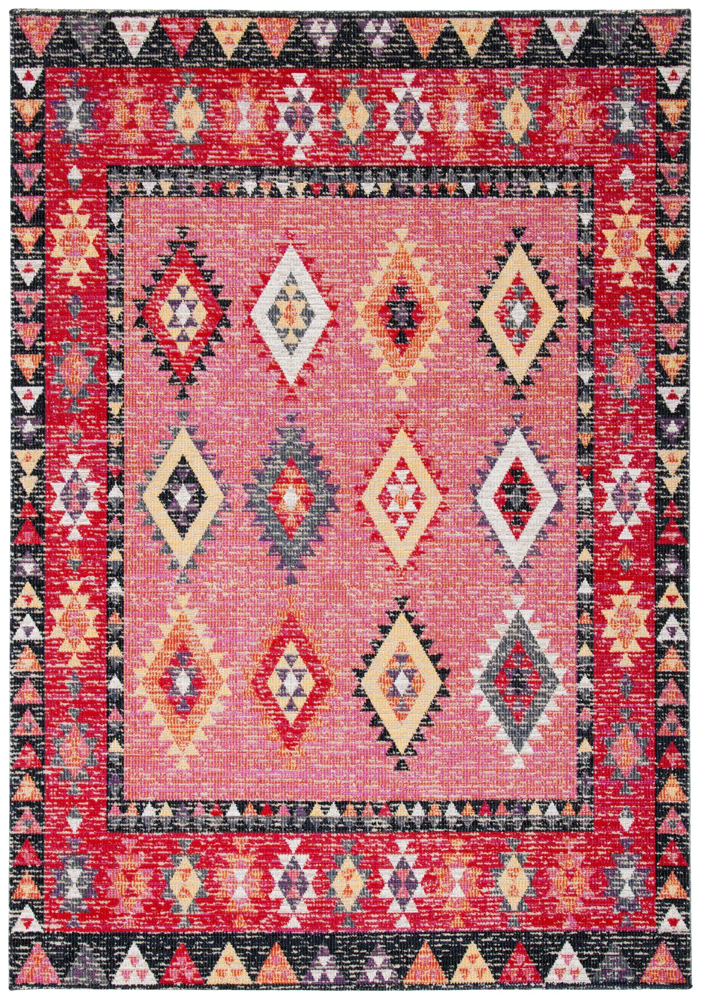 Montage Tribal Diamond Outdoor Rug