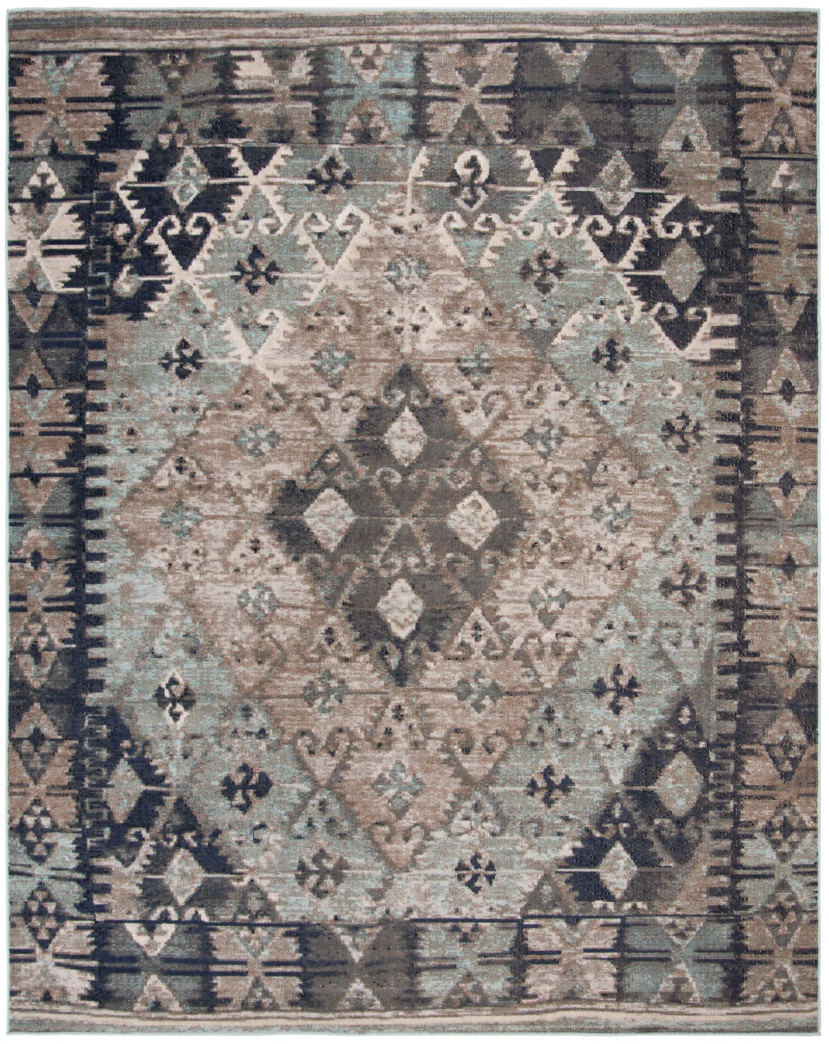 Montage Tribal Medallion Outdoor Rug