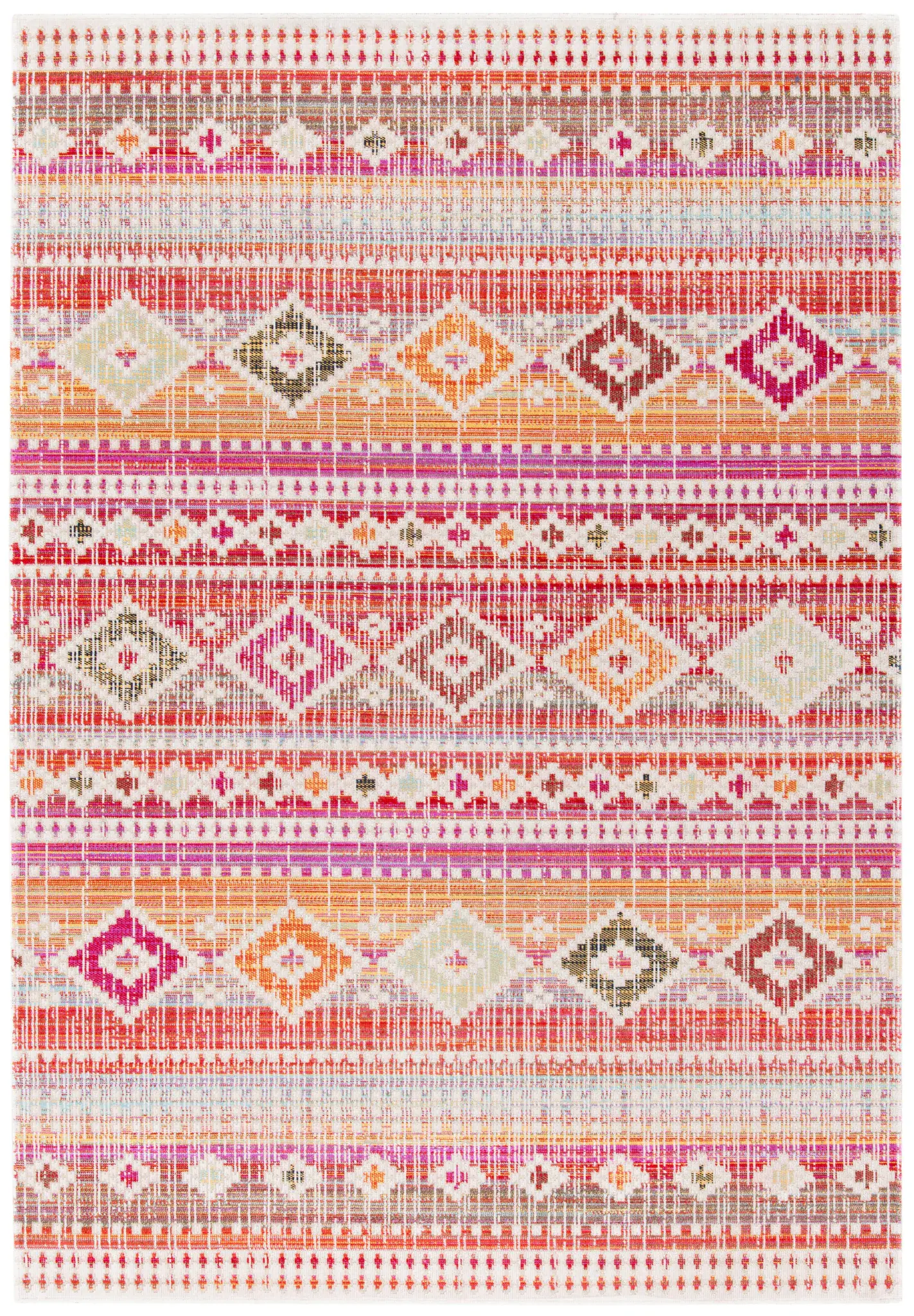 Montage Tribal Stripe Outdoor Rug