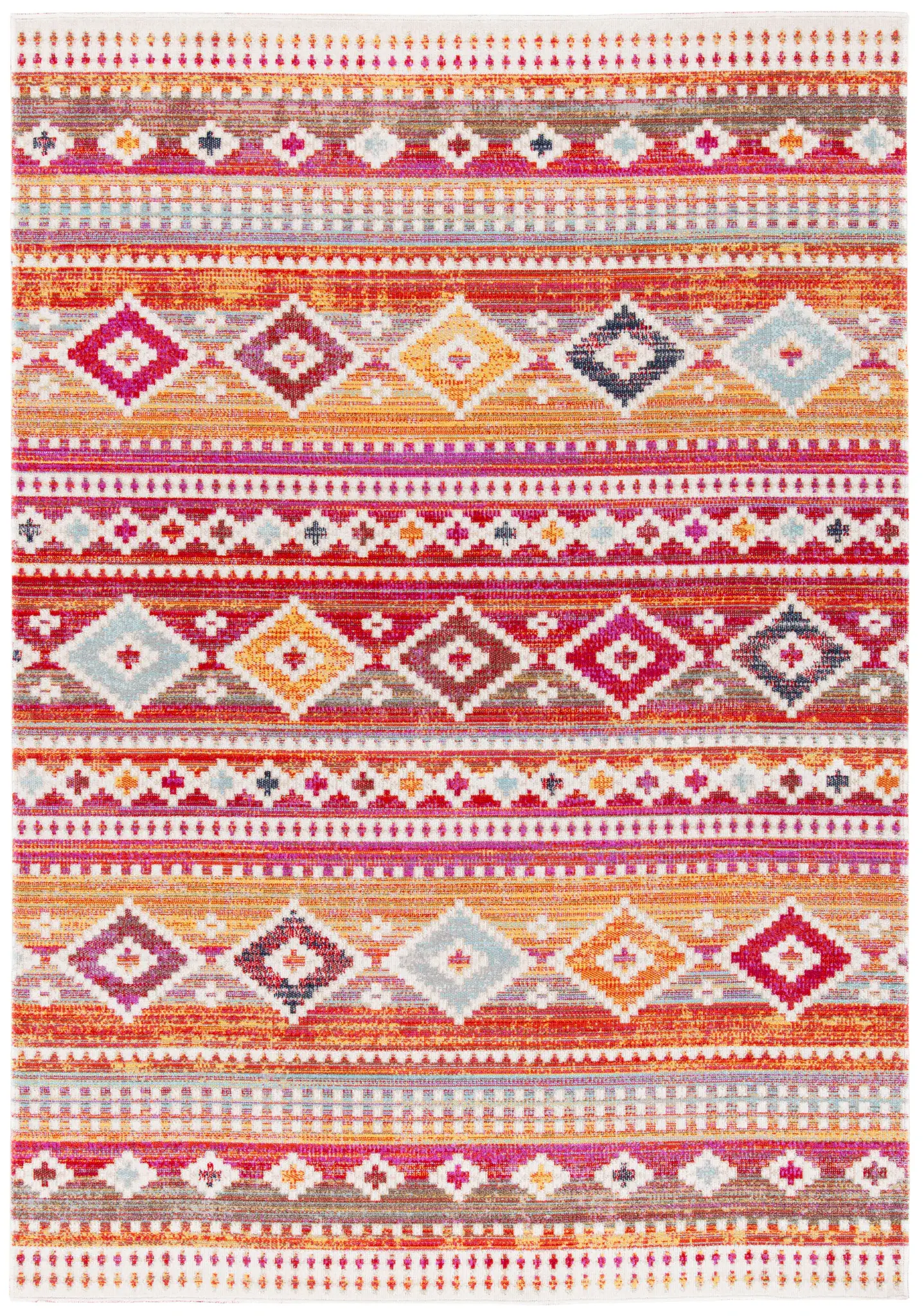 Montage Tribal Stripe Outdoor Rug