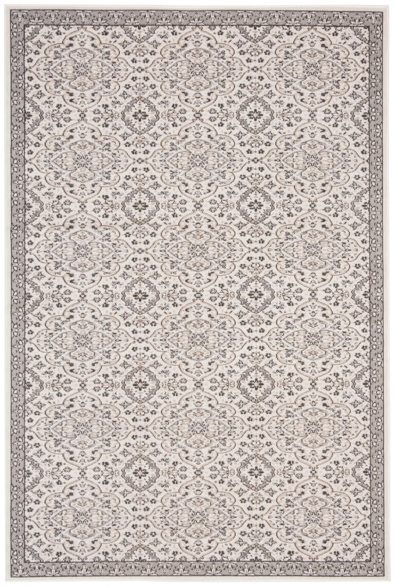 Montage Floral Lattice Outdoor Rug