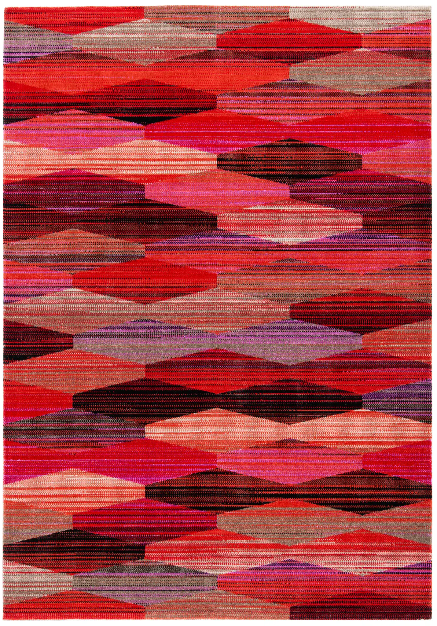 Montage Elongated Diamond Outdoor Rug