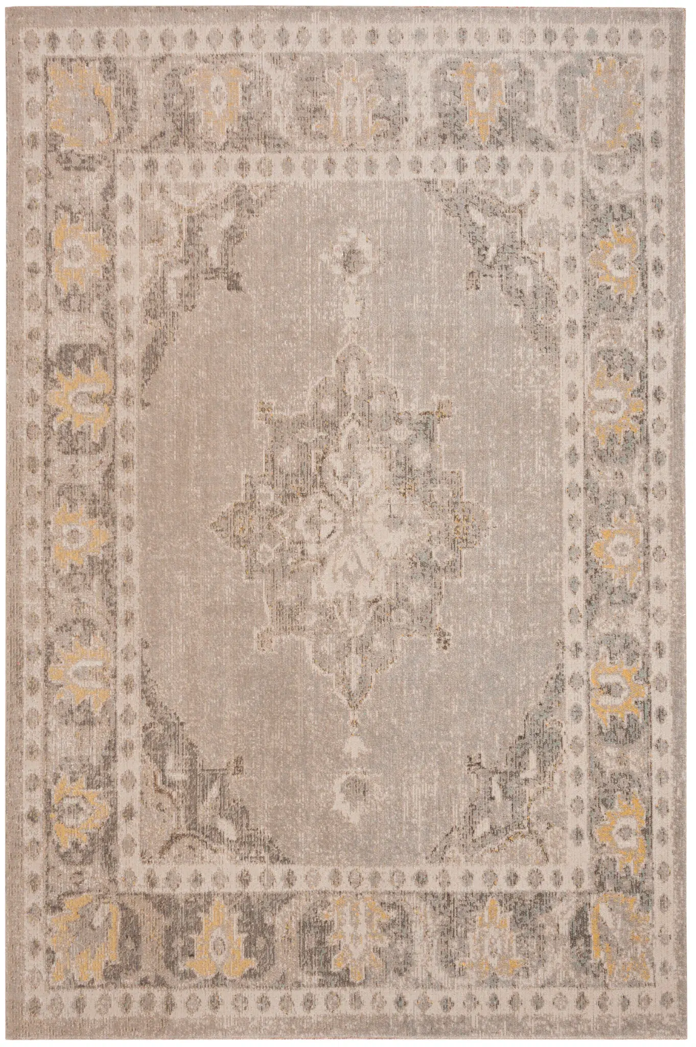 Montage Distressed Medallion Outdoor Rug