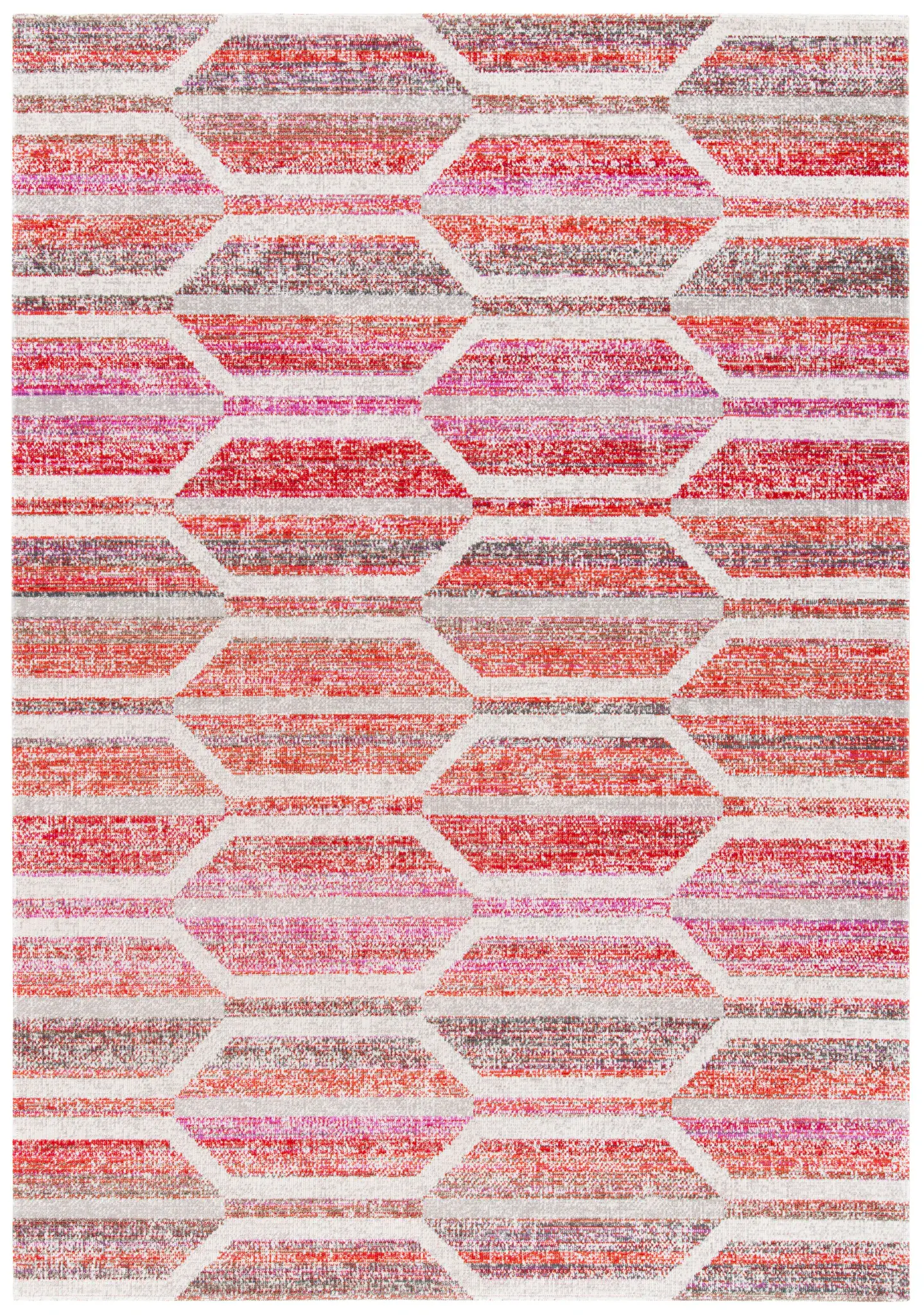 Montage Honeycomb Geometric Outdoor Rug