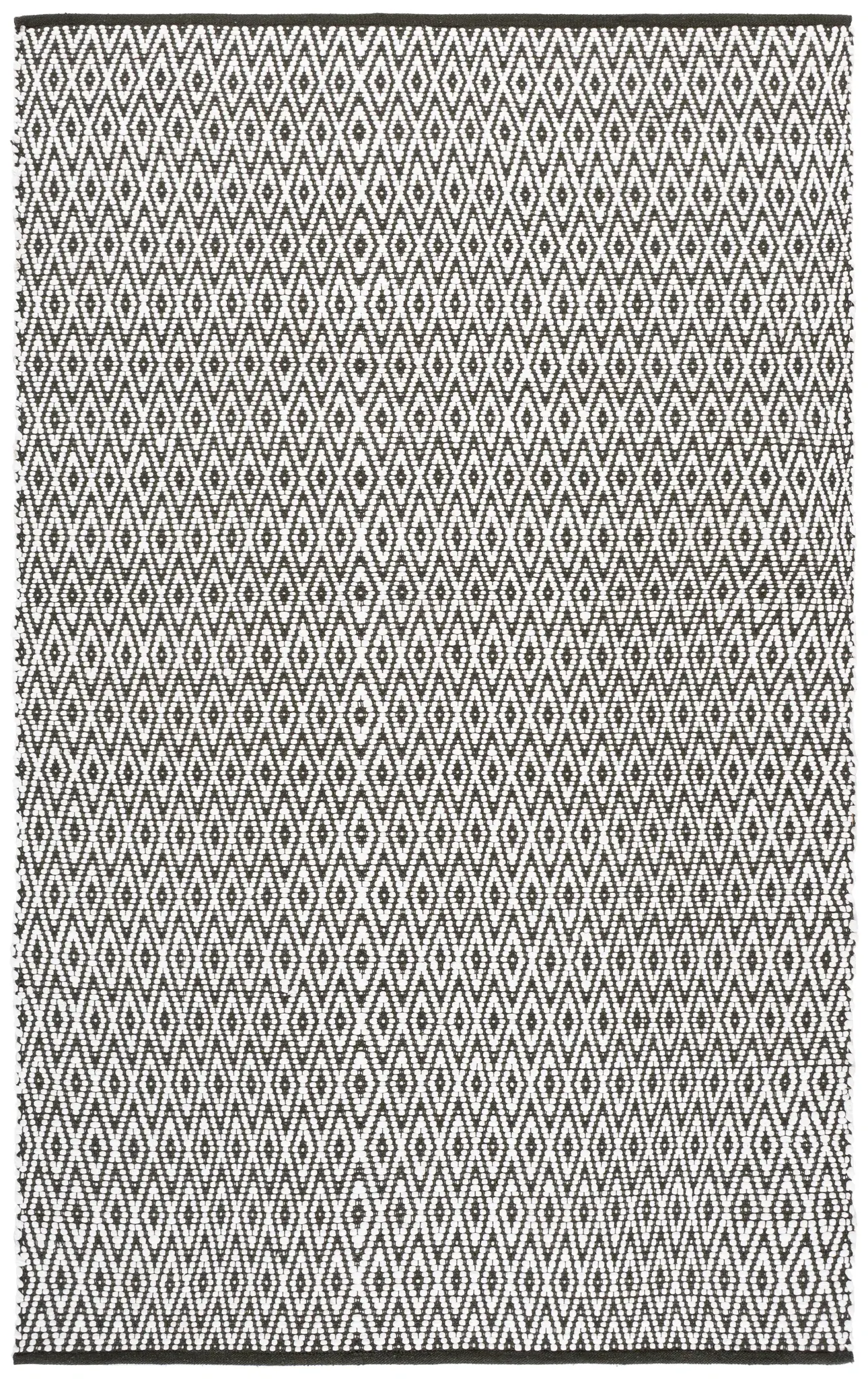 Montauk Diamond Lattice Hand-Woven Washable Rug