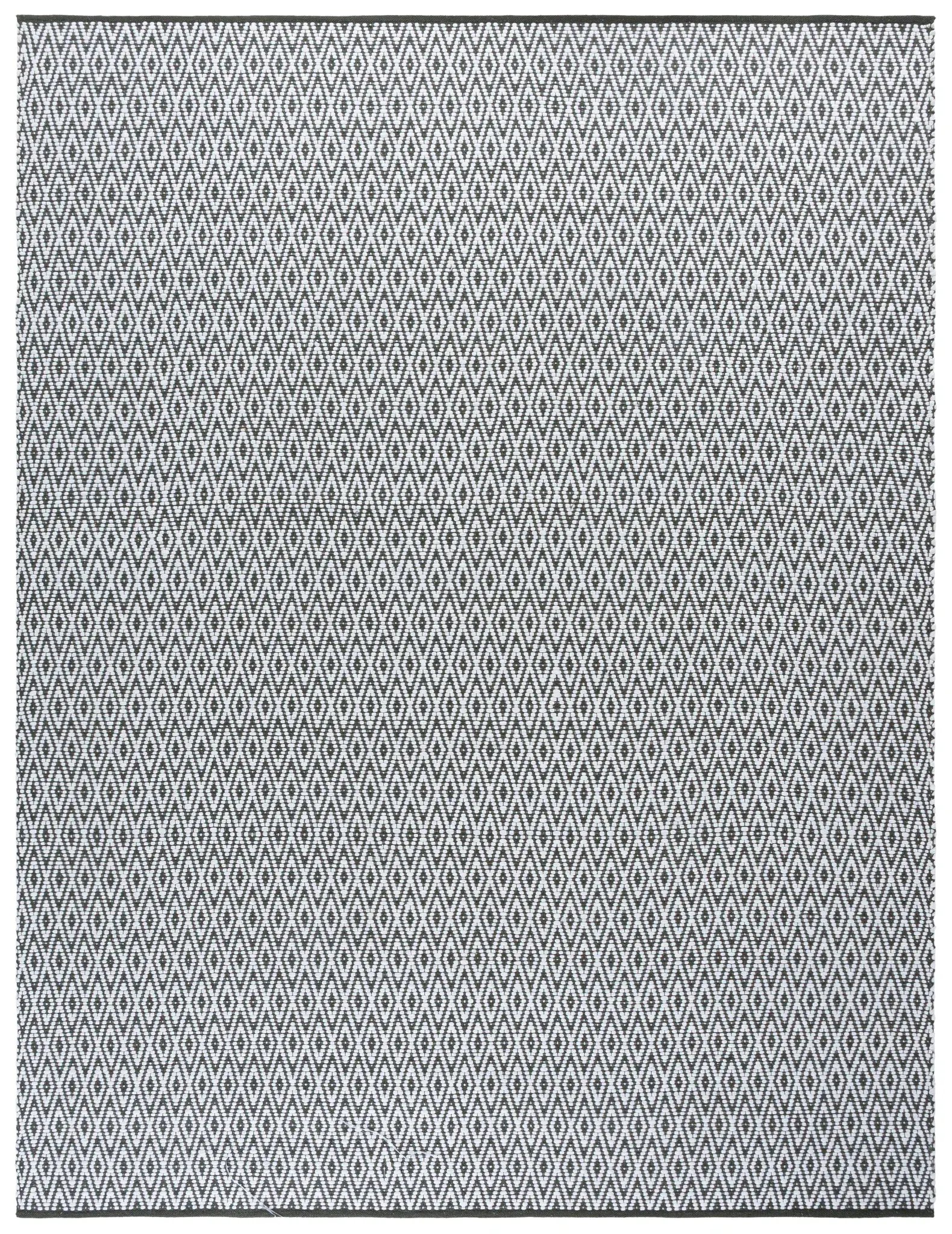 Montauk Diamond Lattice Hand-Woven Washable Rug