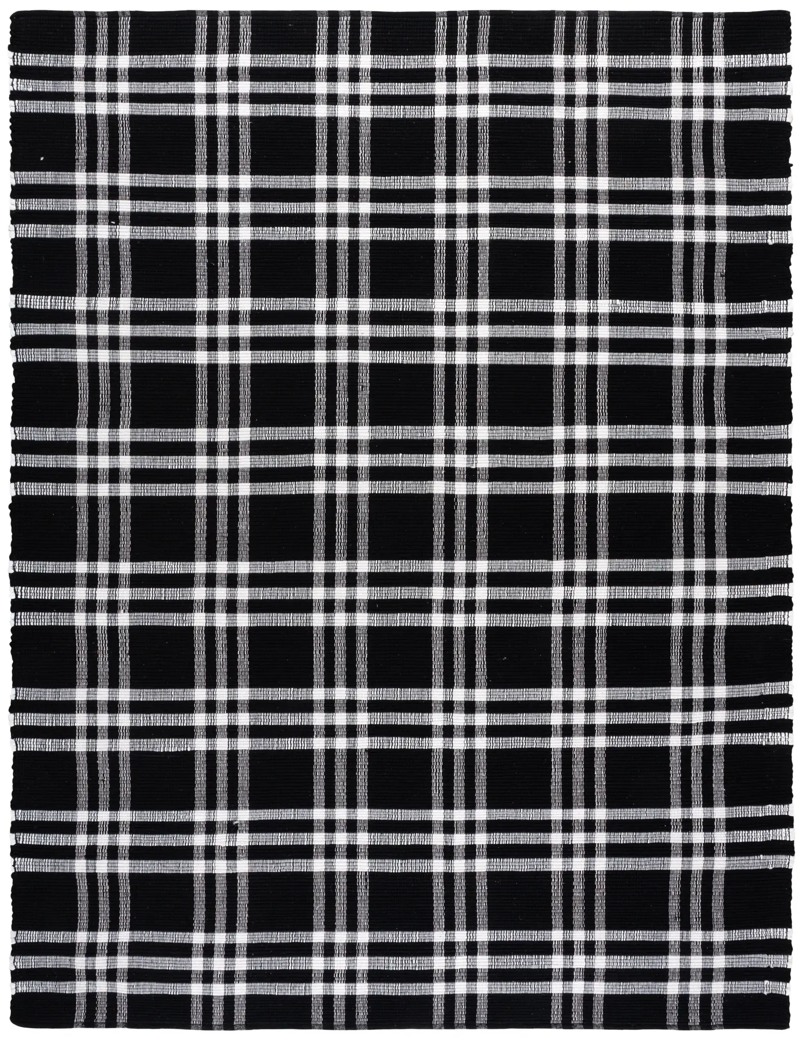 Montauk Plaid Hand-Woven Washable Rug