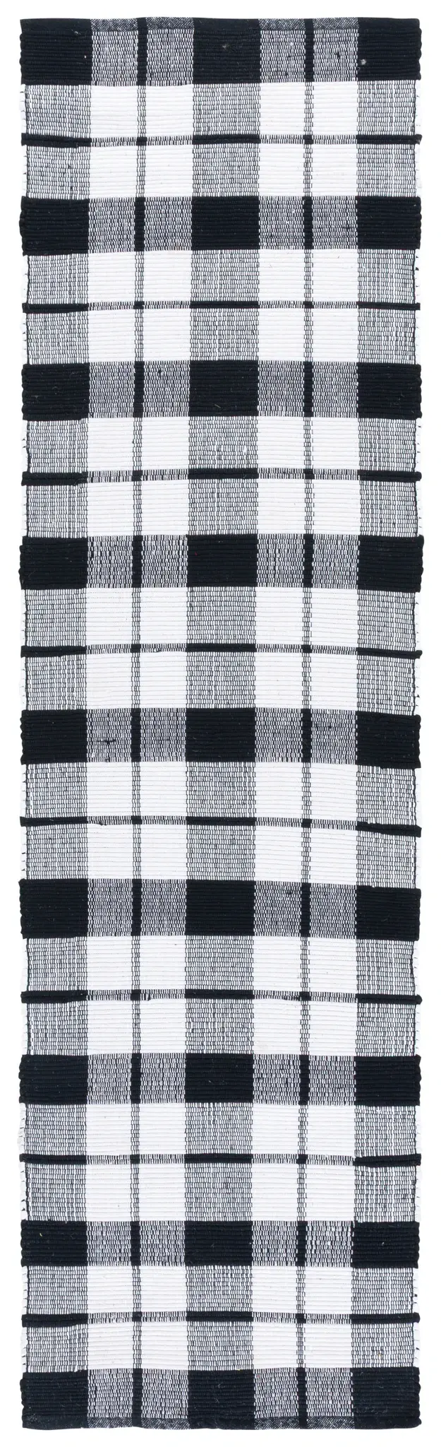 Montauk Farmhouse Plaid Hand-Woven Washable Rug