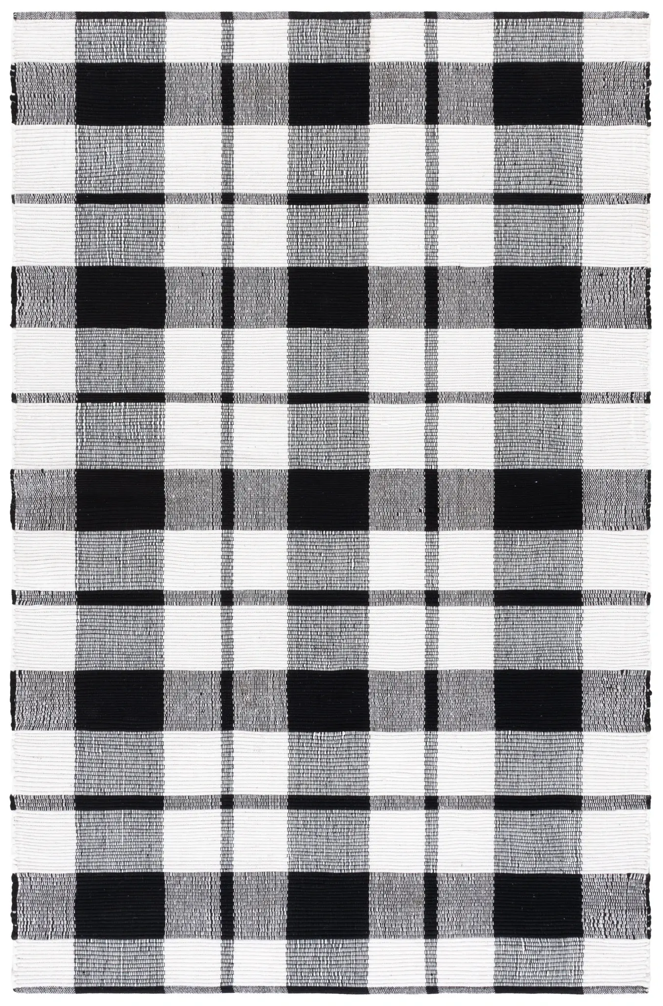 Montauk Farmhouse Plaid Hand-Woven Washable Rug
