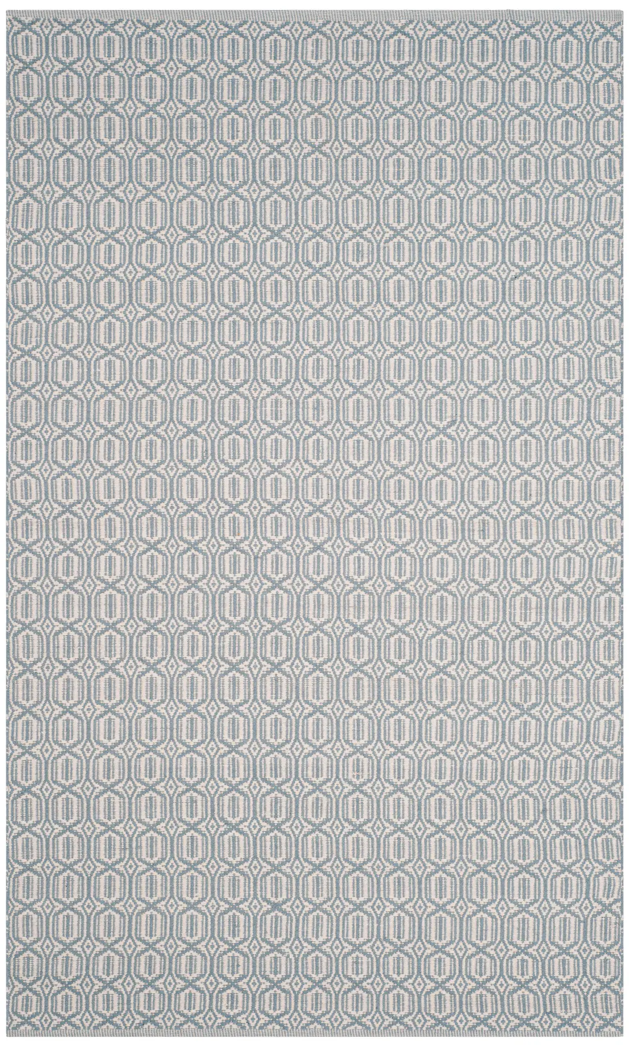 Montauk Honeycomb Hand-Woven Cotton Rug