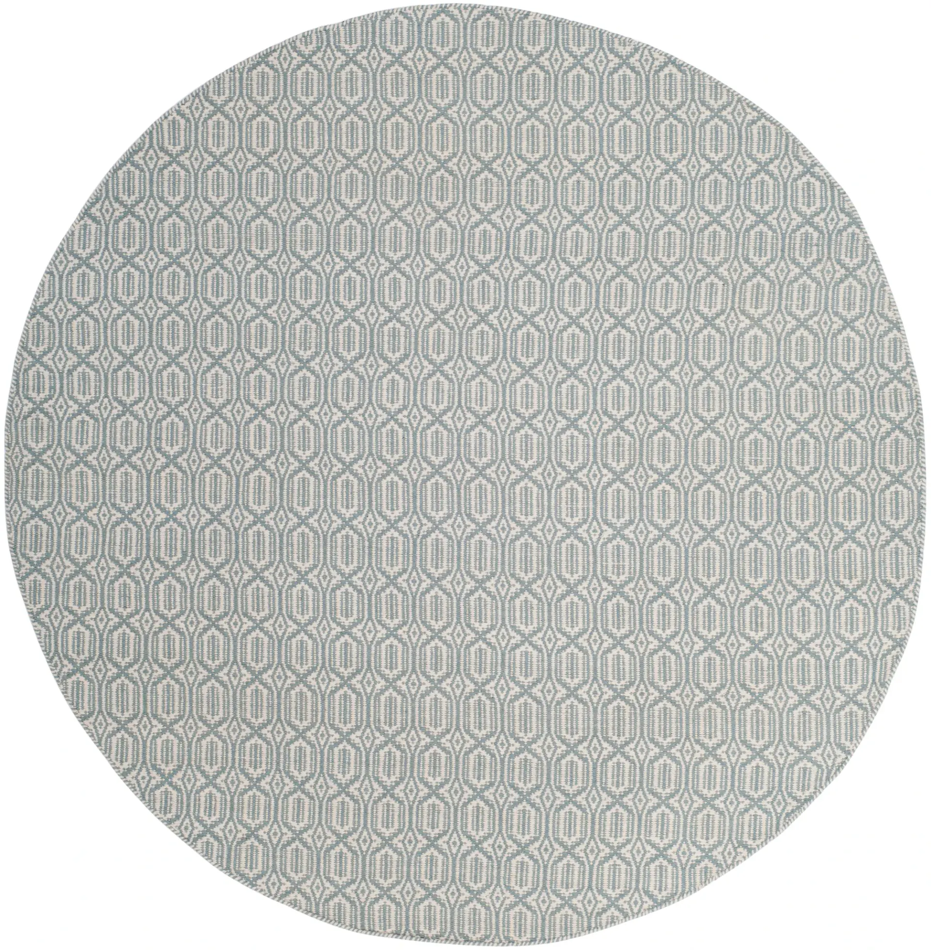 Montauk Honeycomb Hand-Woven Cotton Rug