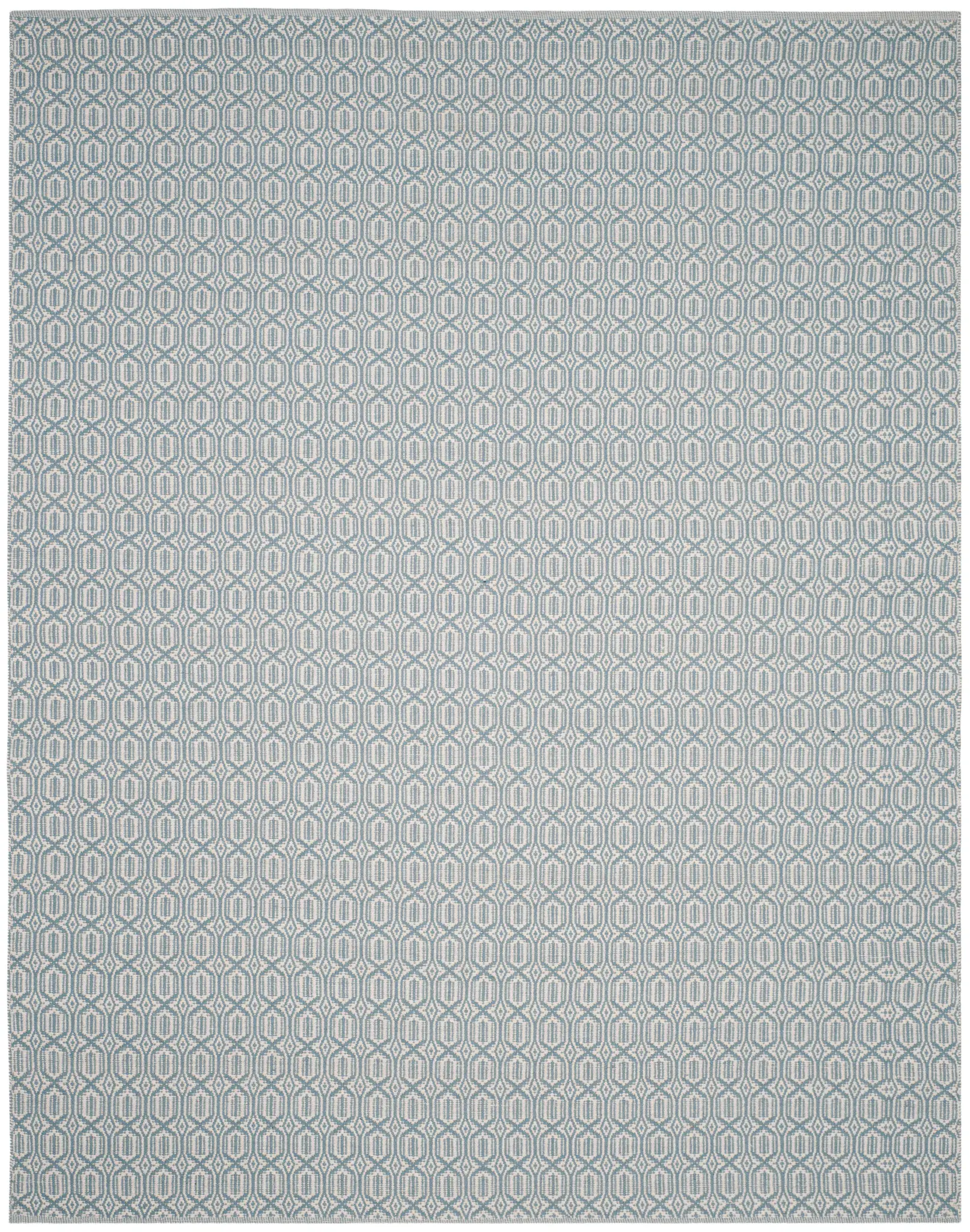 Montauk Honeycomb Hand-Woven Cotton Rug