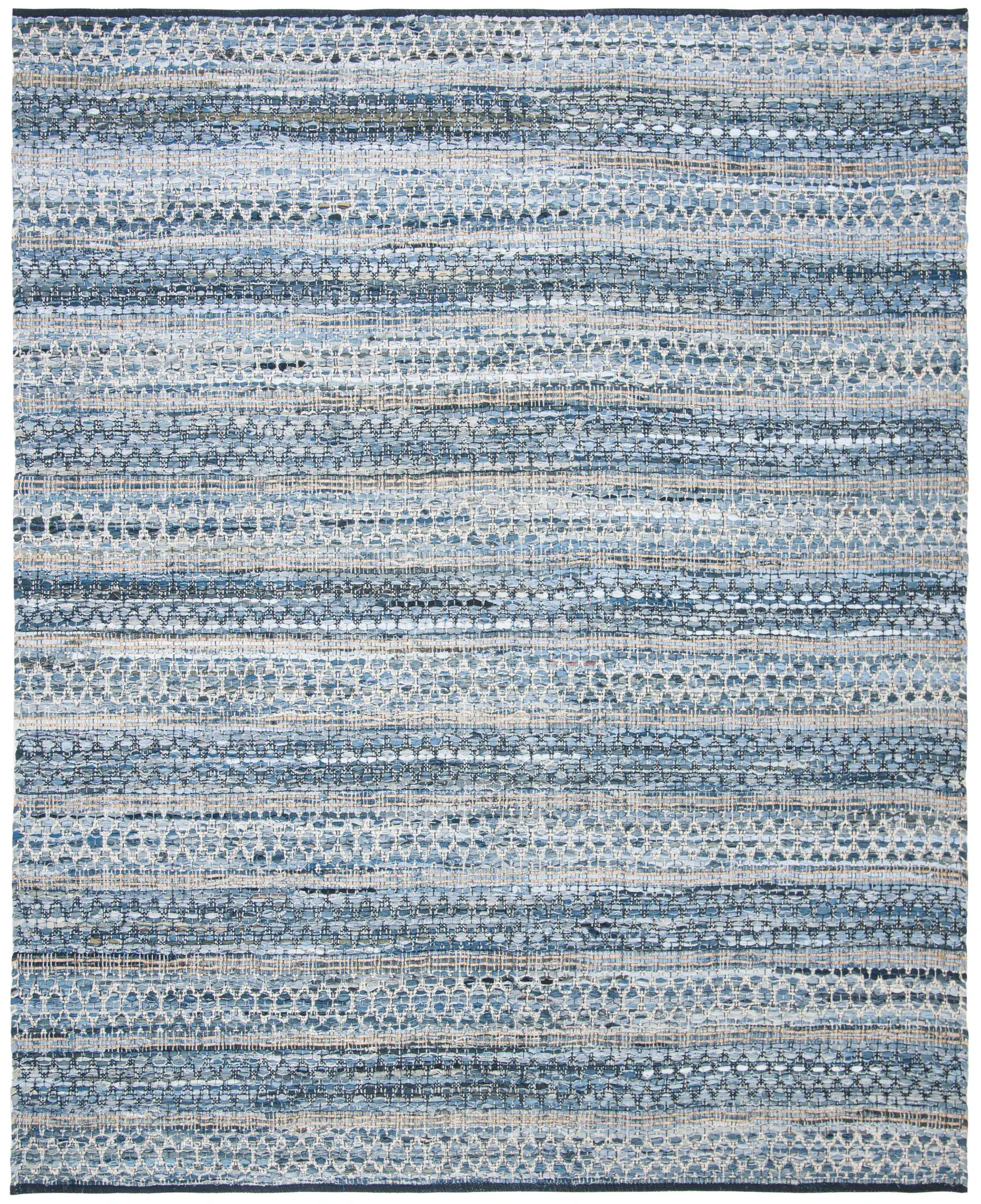 Montauk Allover Trellis Hand-Woven Cotton Rug