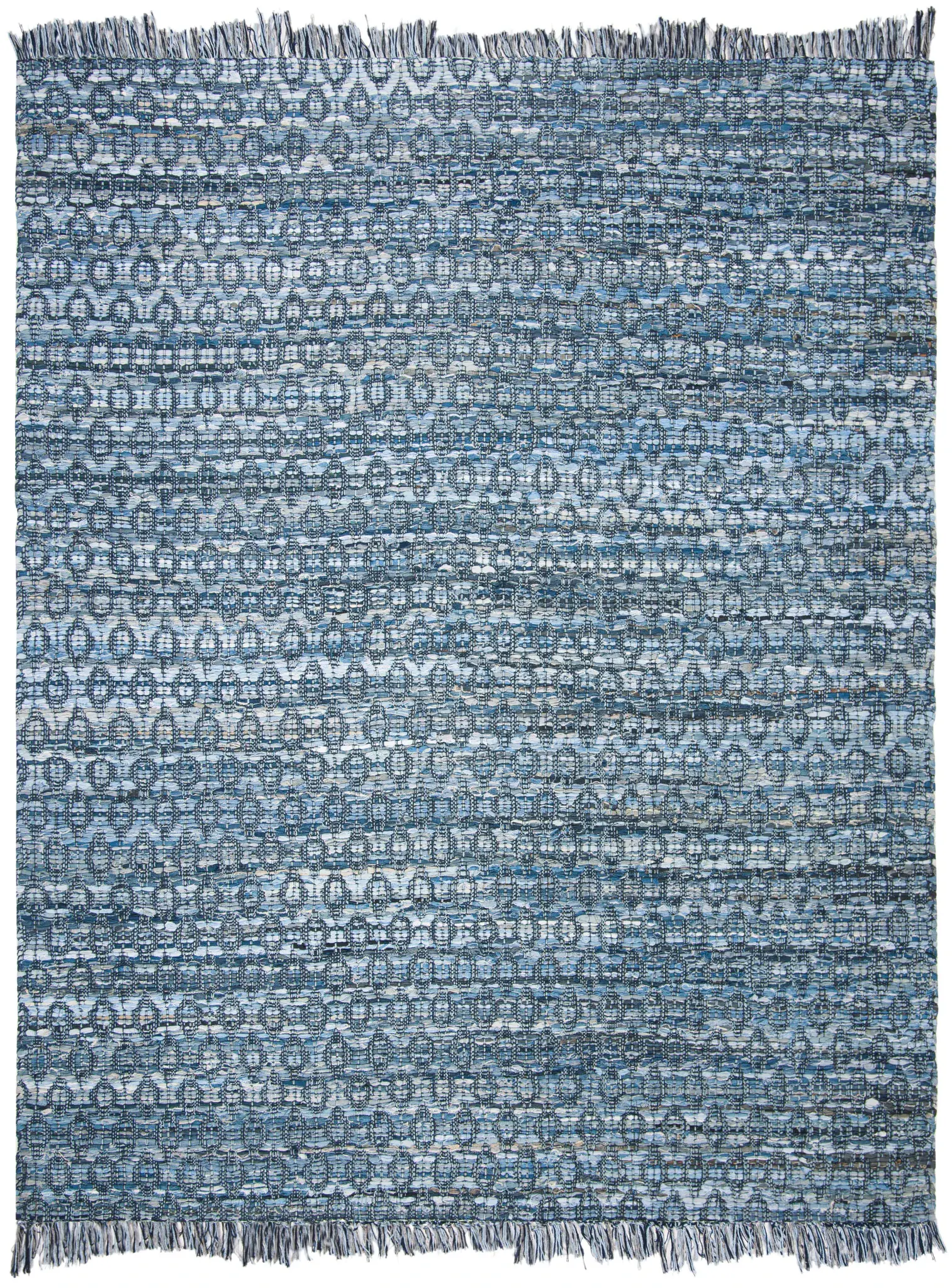 Montauk Stripe Hand-Woven Cotton Rug