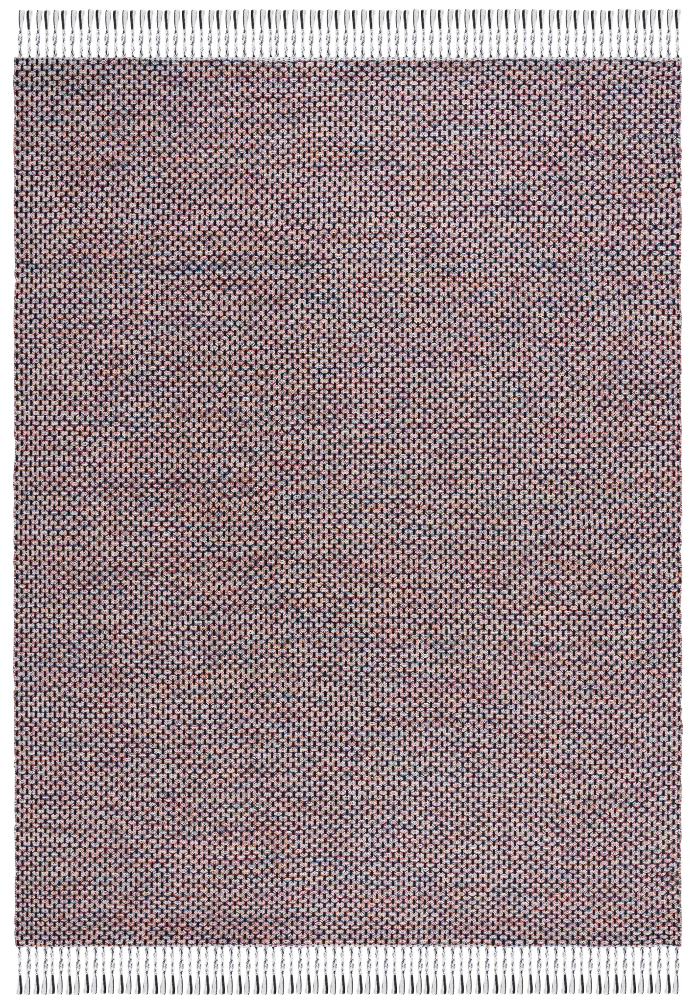 Montauk Diamond Grid Flatweave Cotton Rug