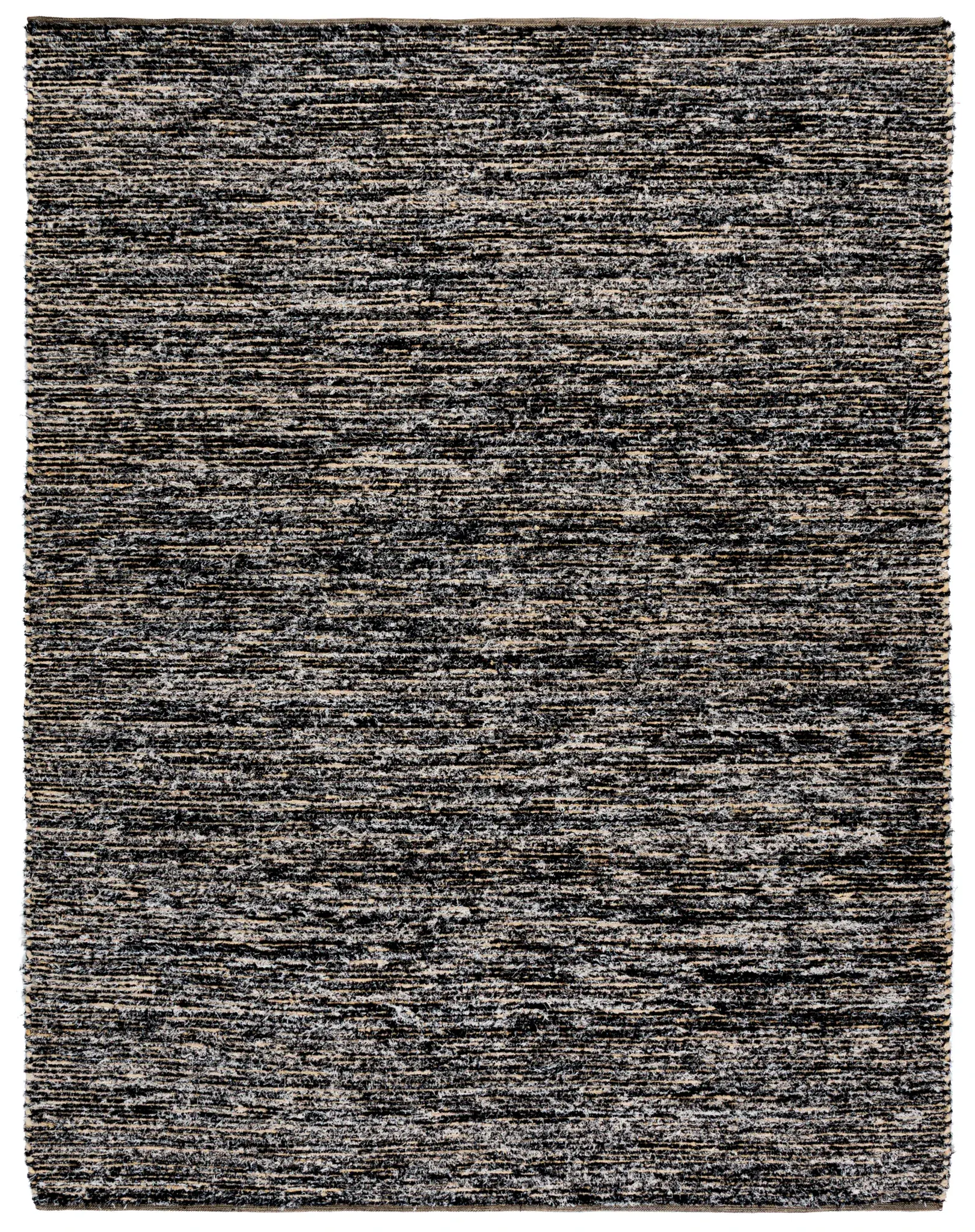 Montauk Speckled Striated Hand-Woven Cotton Rug