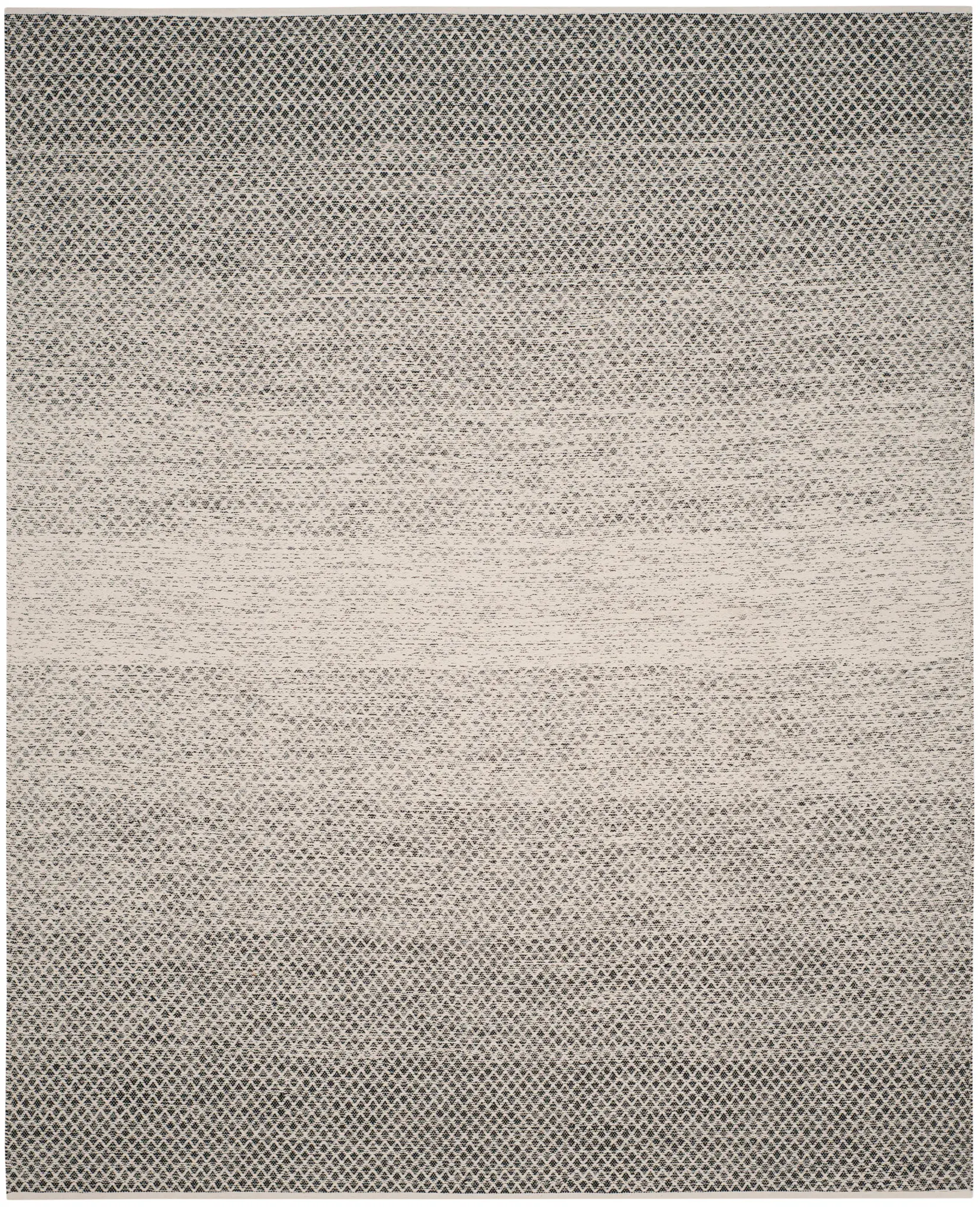 Montauk Small Diamond Hand-Woven Cotton Rug