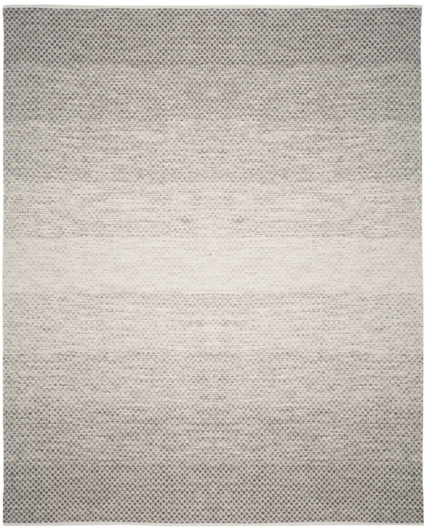 Montauk Small Diamond Hand-Woven Cotton Rug