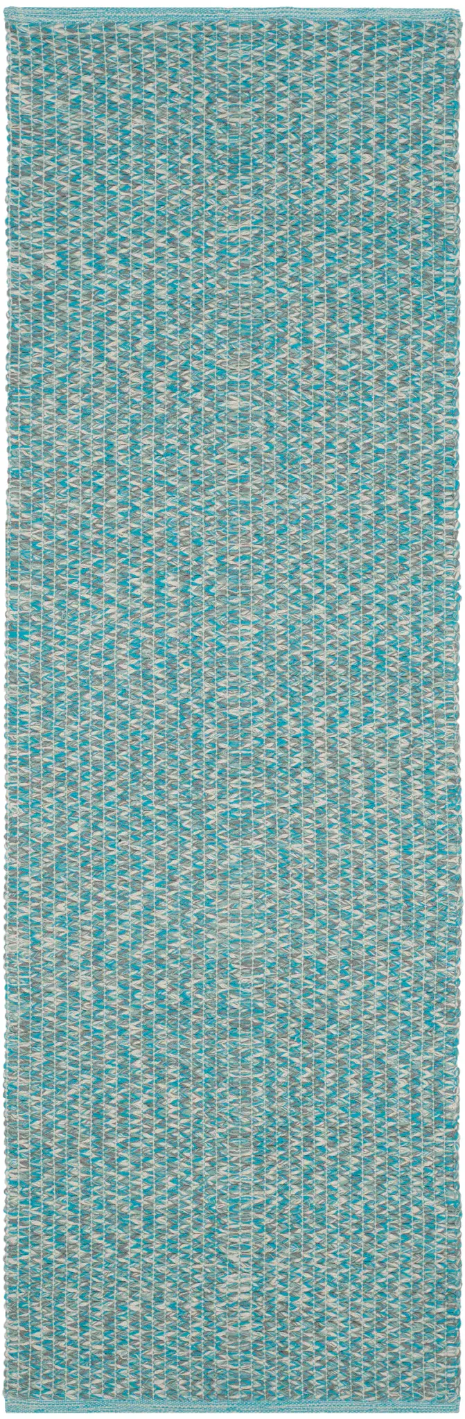 Montauk Basketweave Hand-Woven Cotton Rug