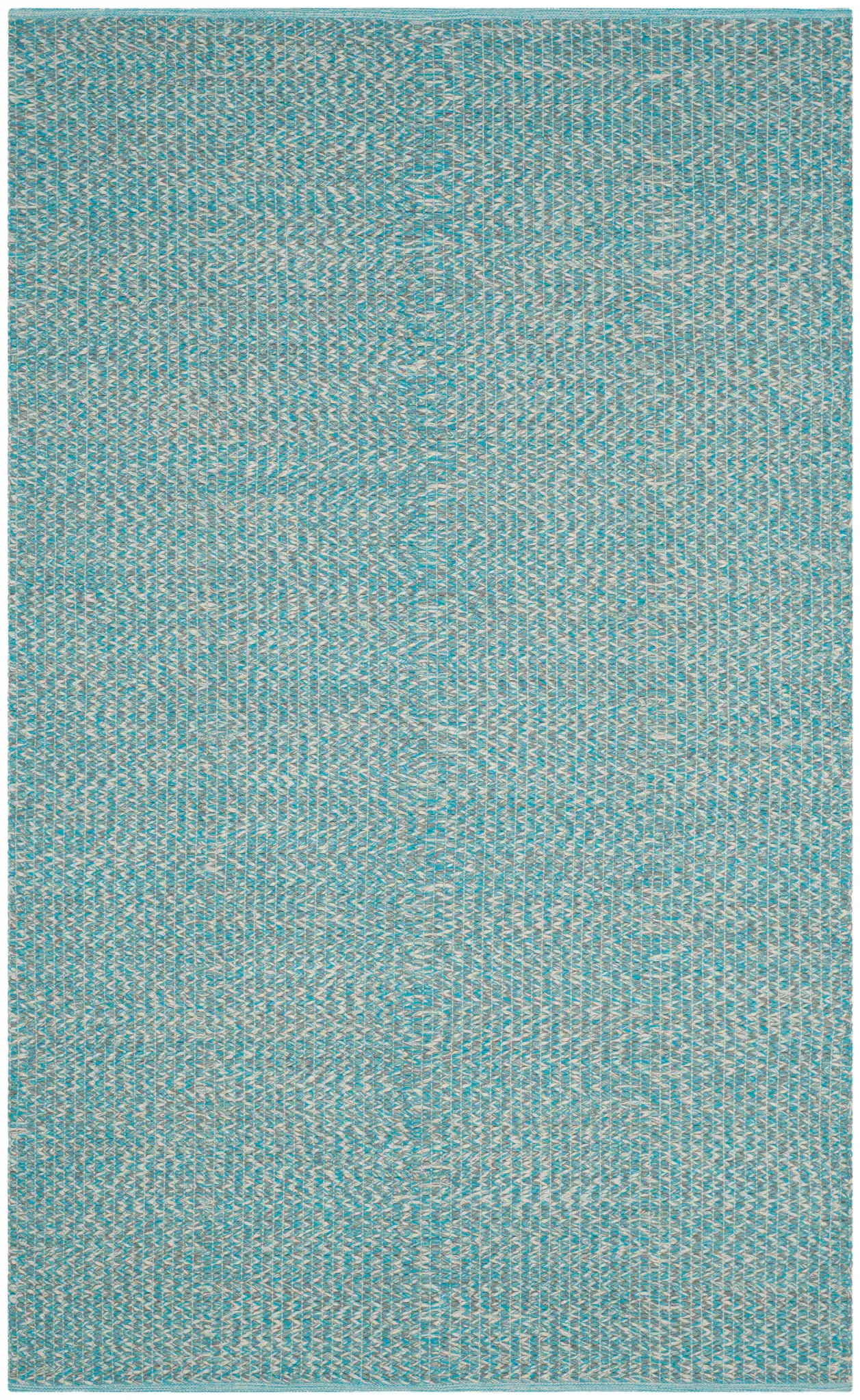 Montauk Basketweave Hand-Woven Cotton Rug