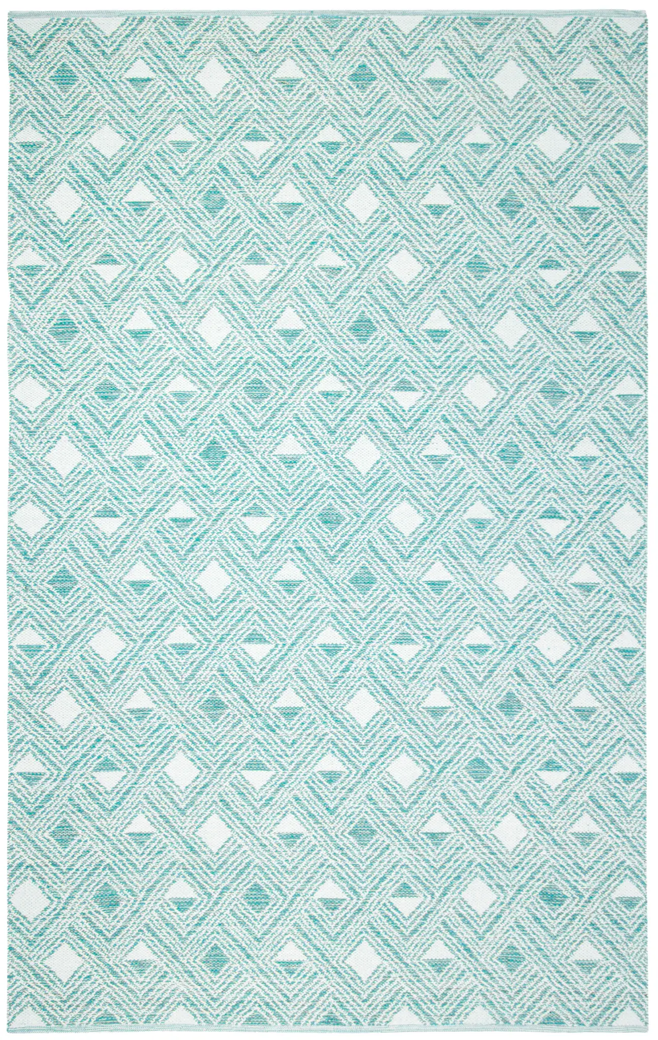 Montauk Chevron Diamond Hand-Woven Rug