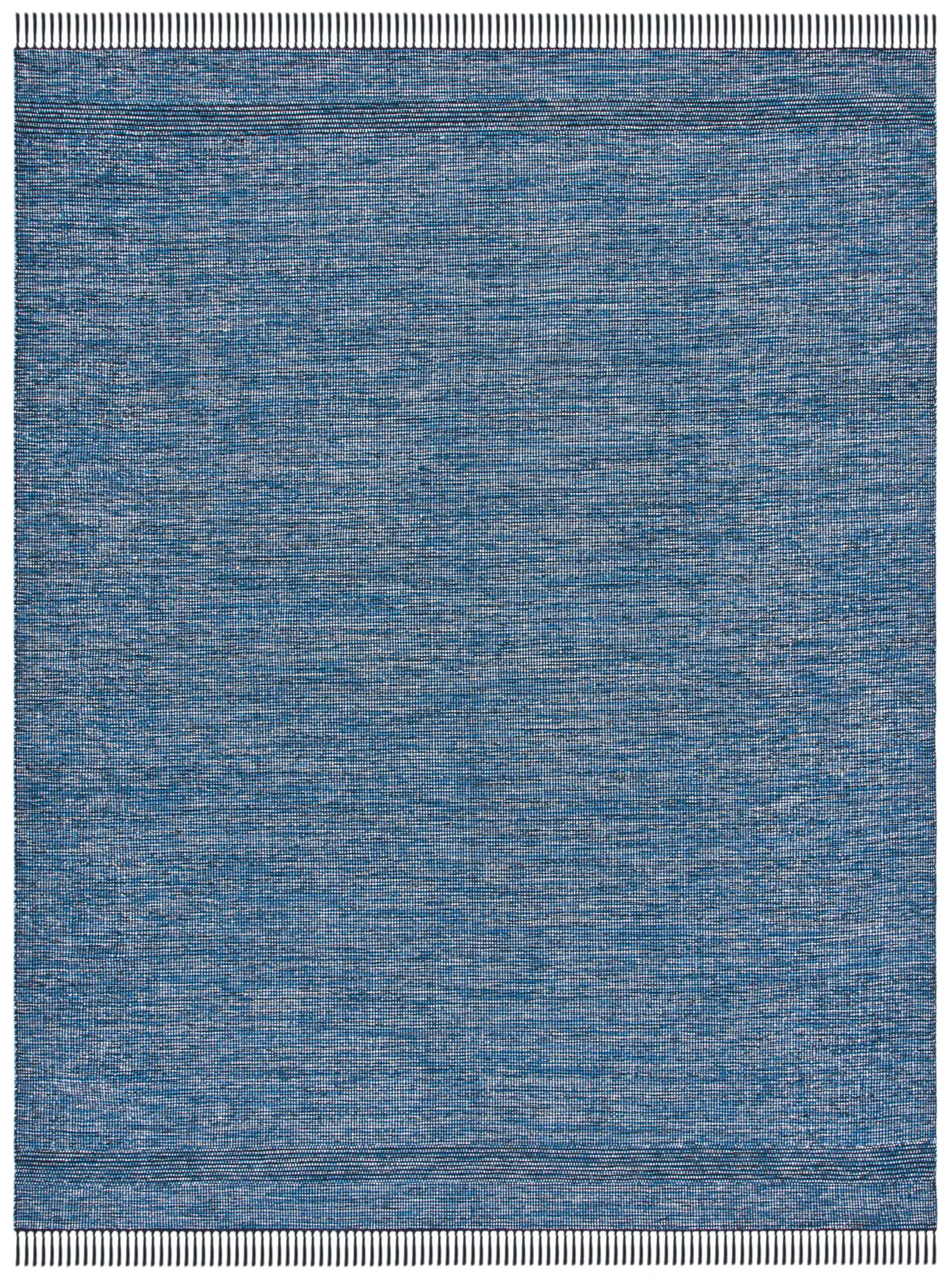 Montauk Fringed Solid Hand-Woven Cotton Rug