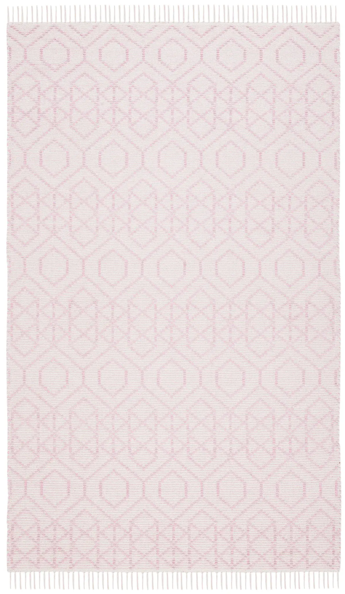 Montauk Diamond And Hexagon Hand-Loomed Cotton Rug