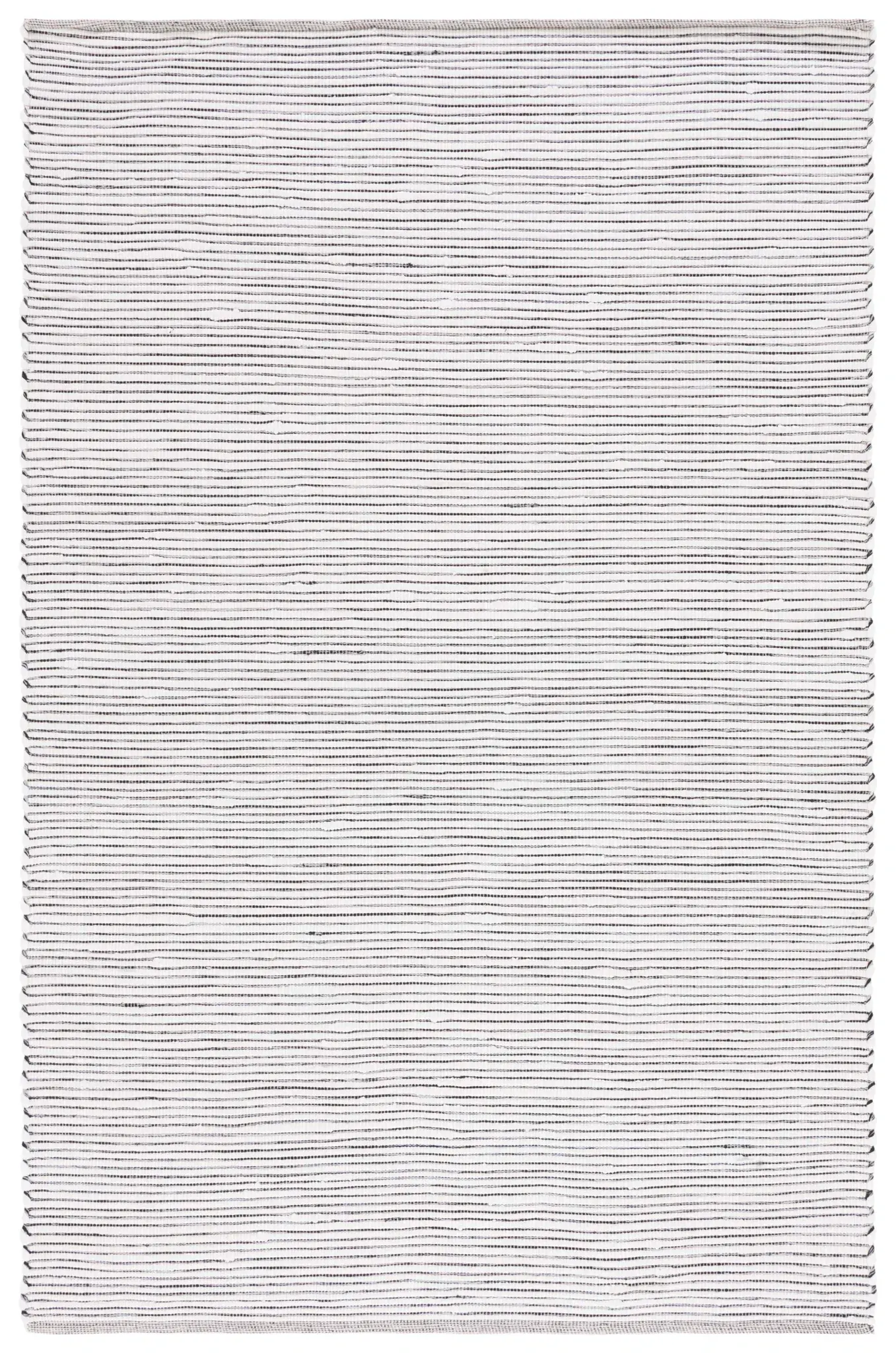 Montauk Fine Stripe Flatweave Cotton Rug