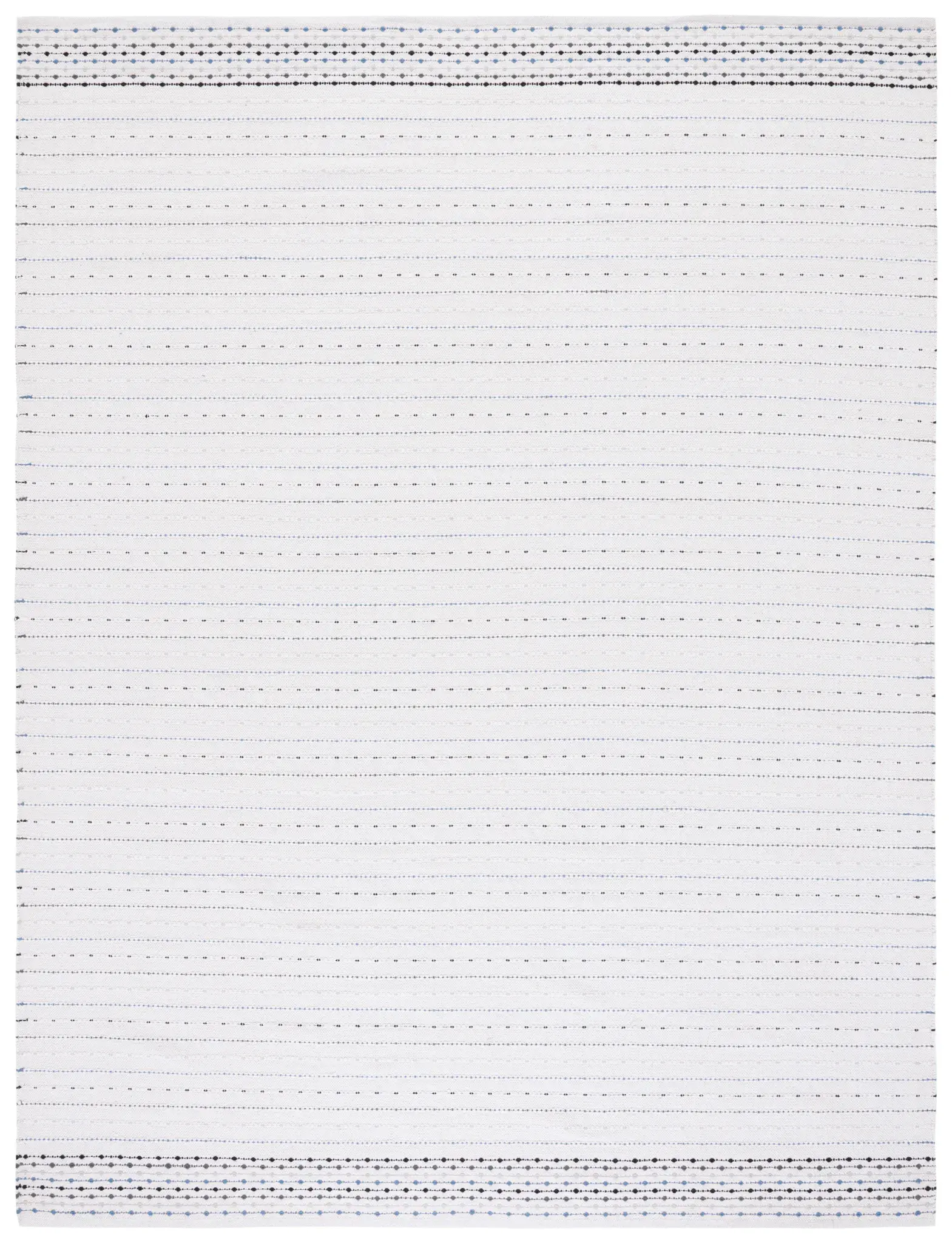 Montauk Linear Stripe Flatweave Cotton Rug