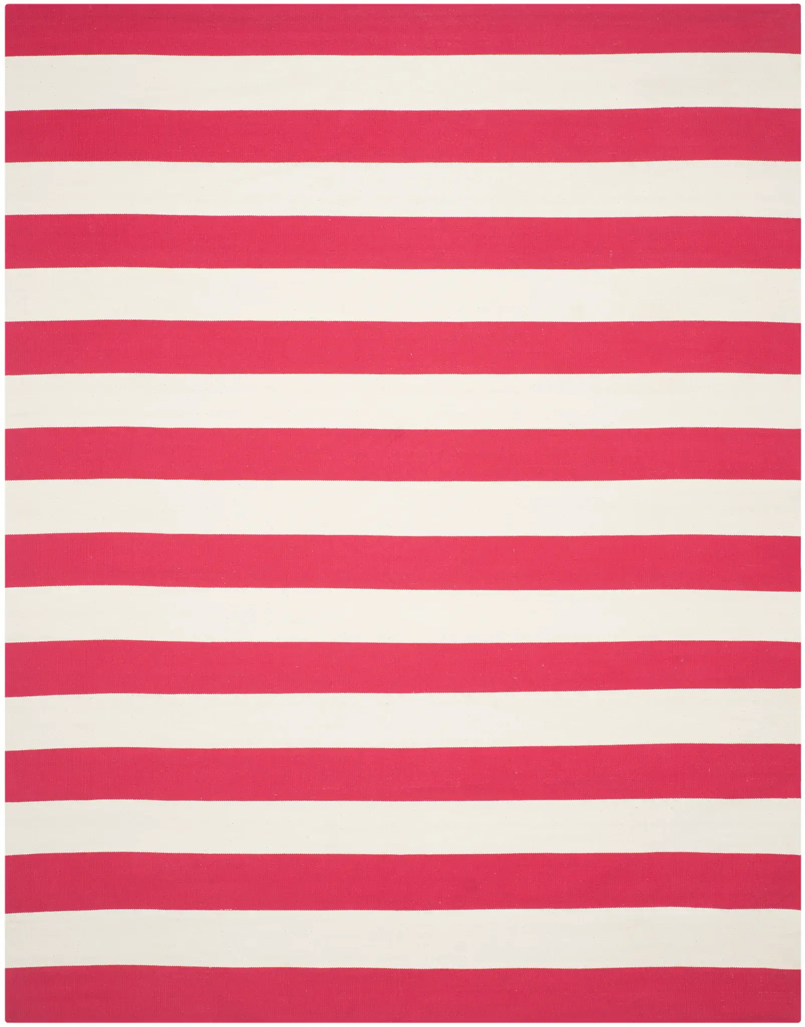 Montauk Striped Hand-Woven Cotton Rug