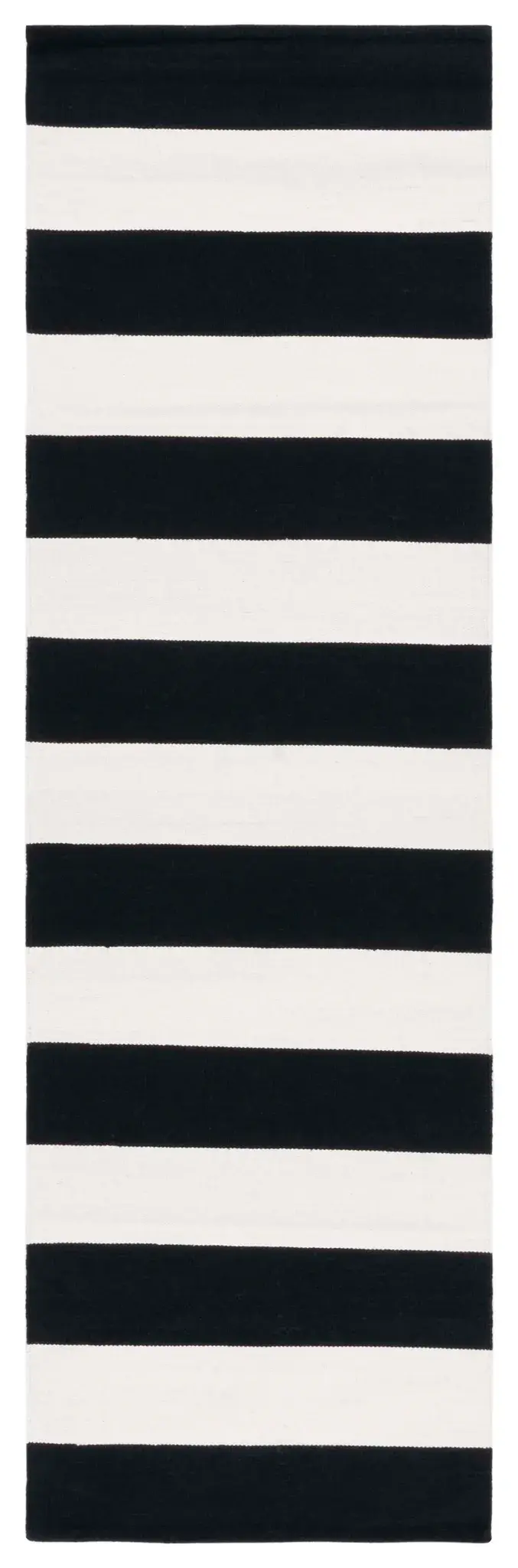 Montauk Striped Hand-Woven Cotton Rug