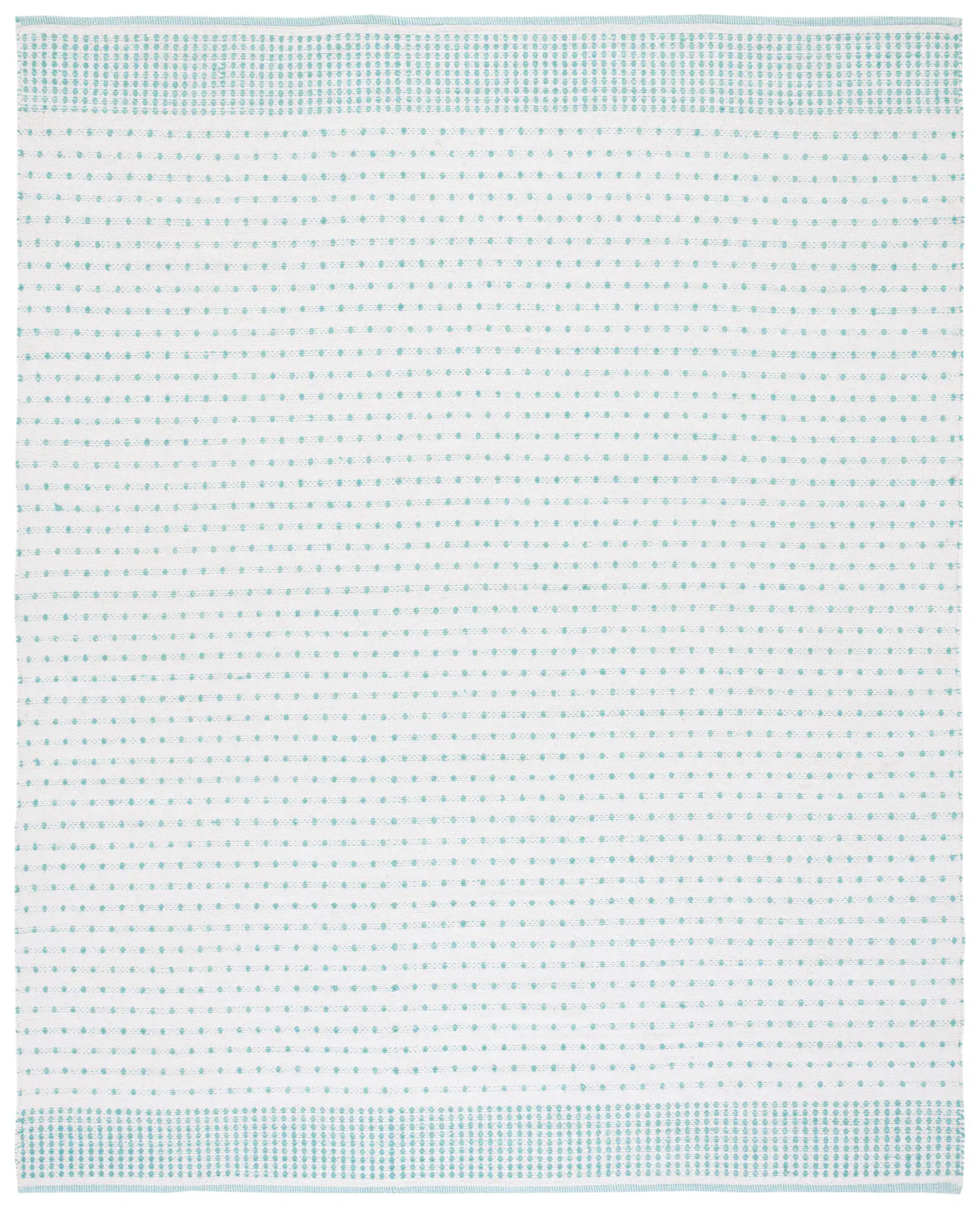 Montauk Dotted Stripe Flatweave Cotton Rug