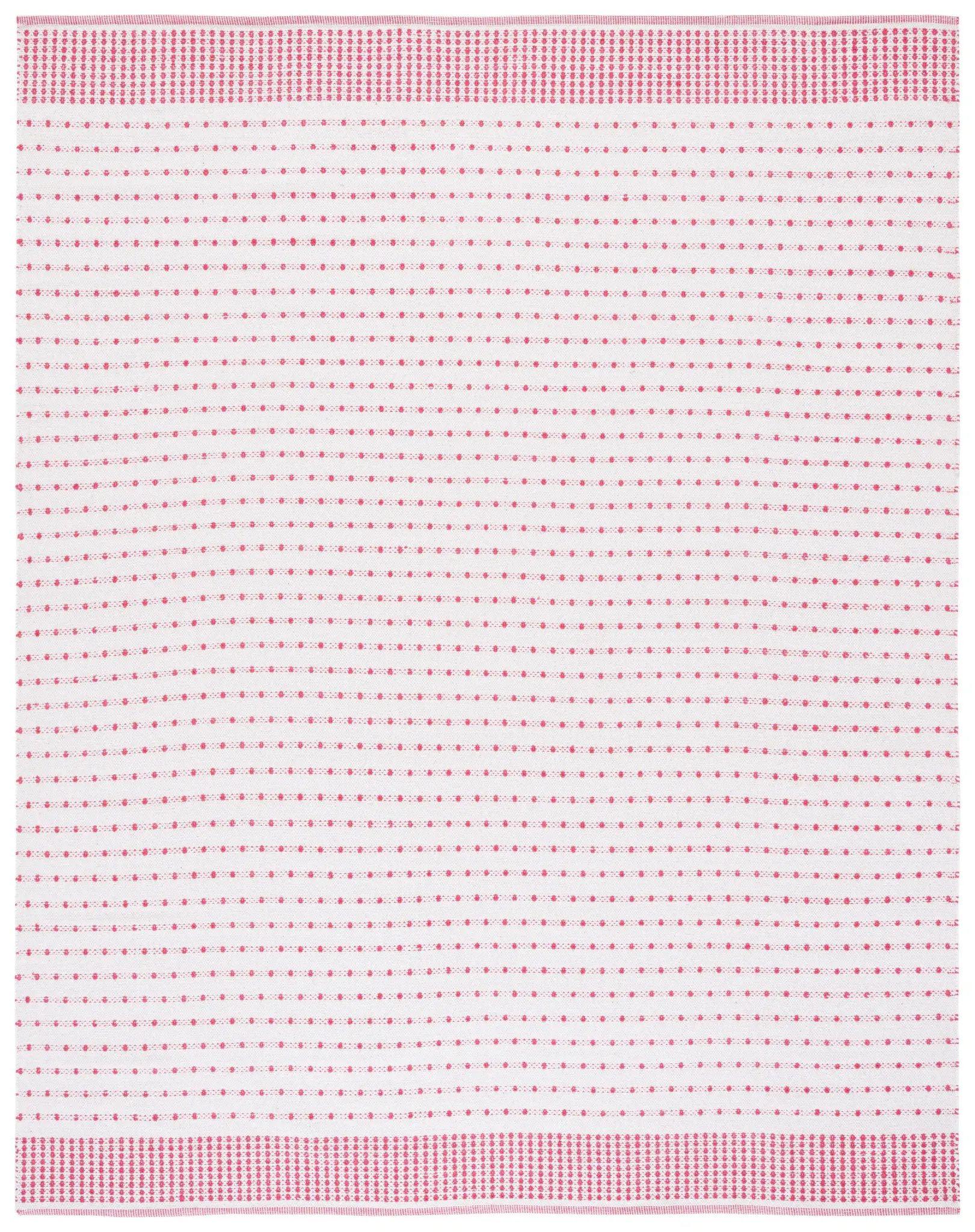 Montauk Dotted Stripe Flatweave Cotton Rug