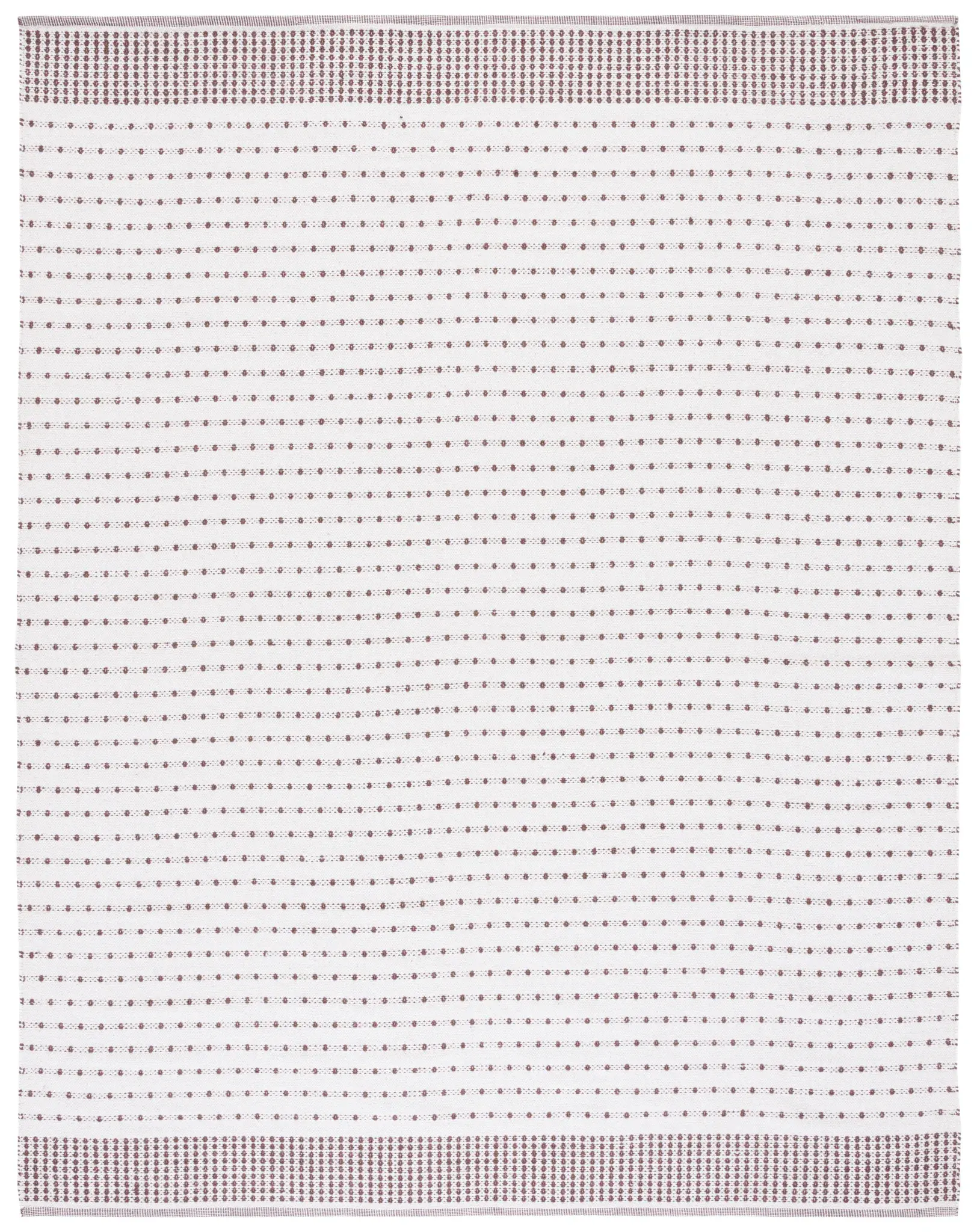 Montauk Dotted Stripe Flatweave Cotton Rug
