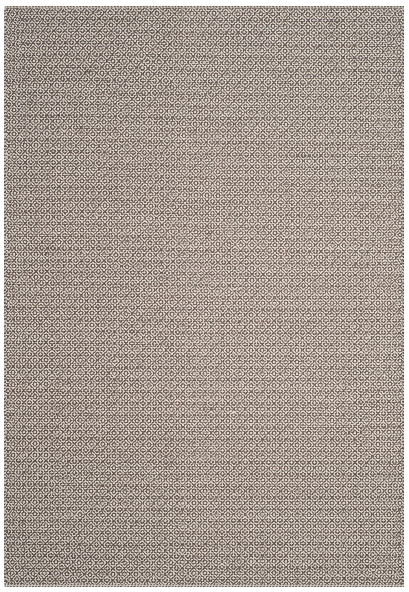Montauk Micro Diamond Hand-Woven Cotton Rug