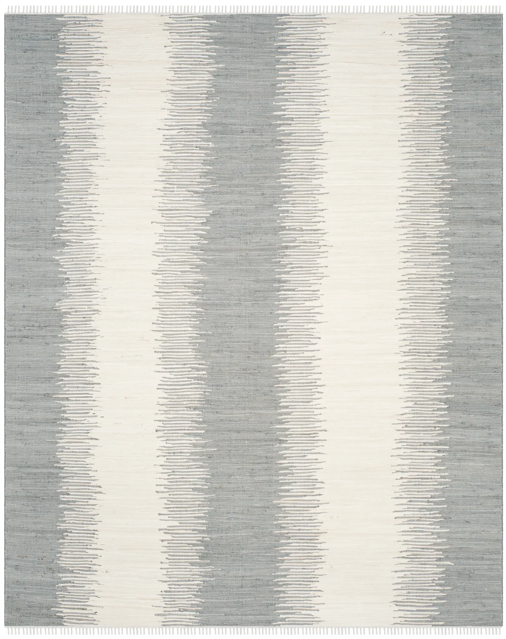 Montauk Vertical Stripe Hand-Woven Cotton Rug