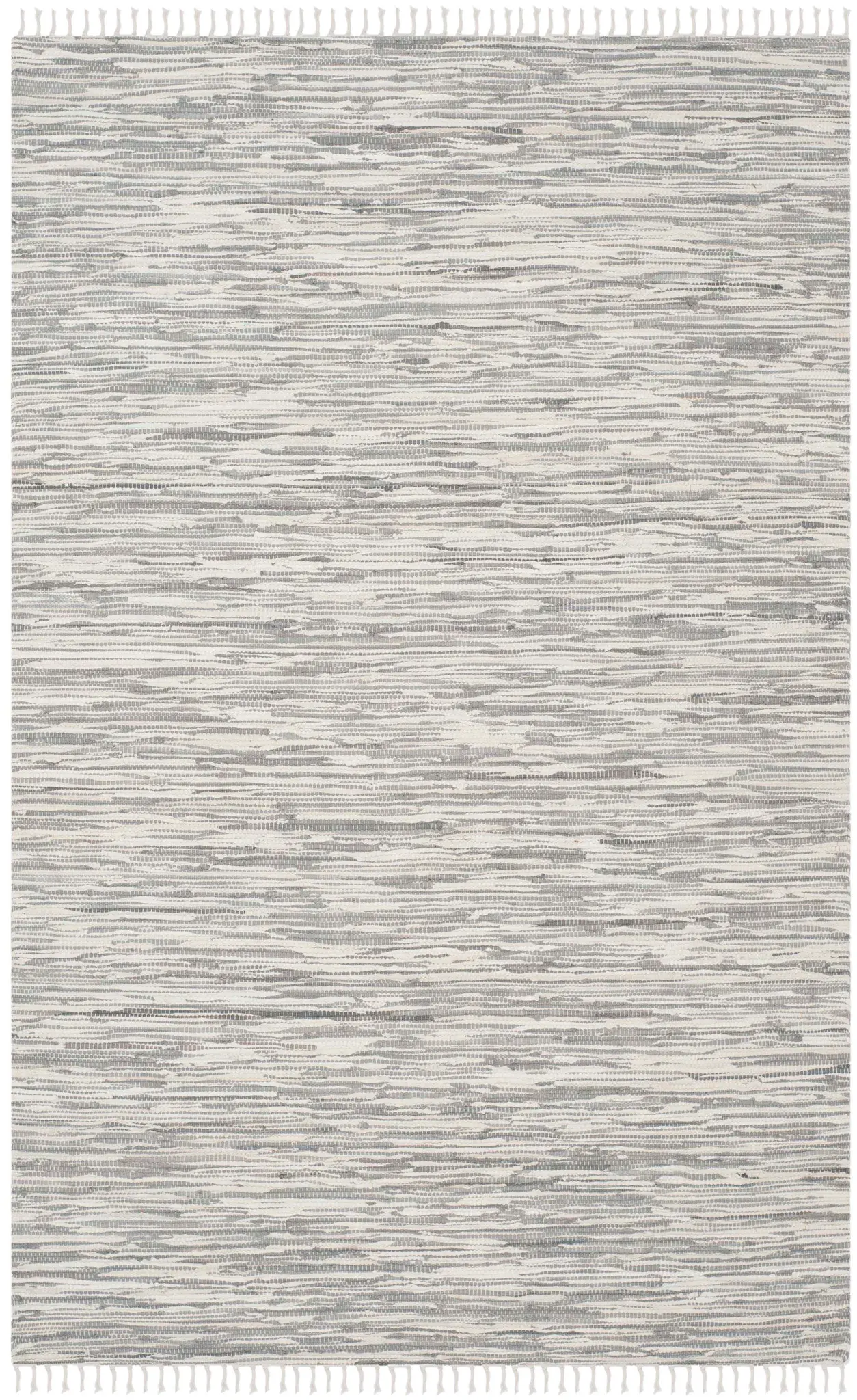 Montauk Striated Hand-Woven Cotton Rug