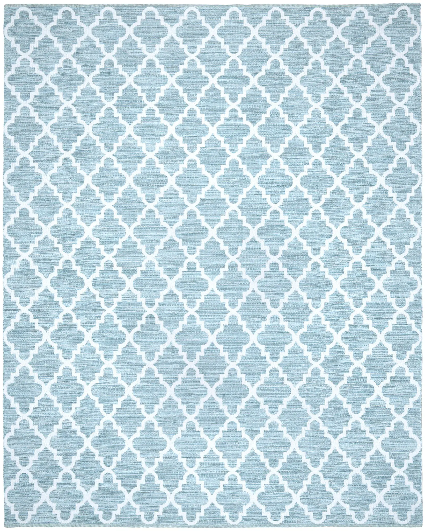 Montauk Trellis Hand-Woven Cotton Rug