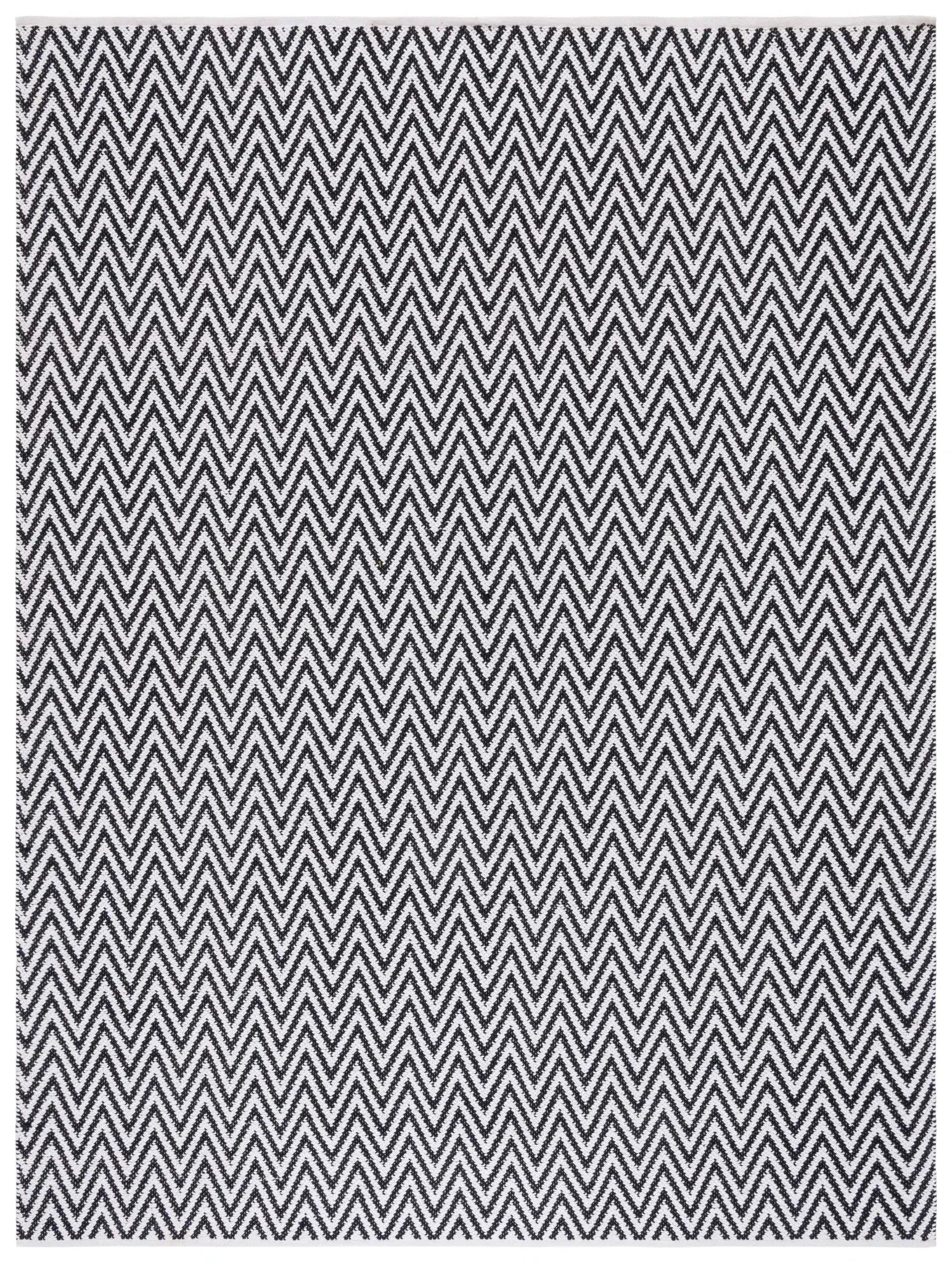 Montauk Chevron Hand-Woven Cotton Rug